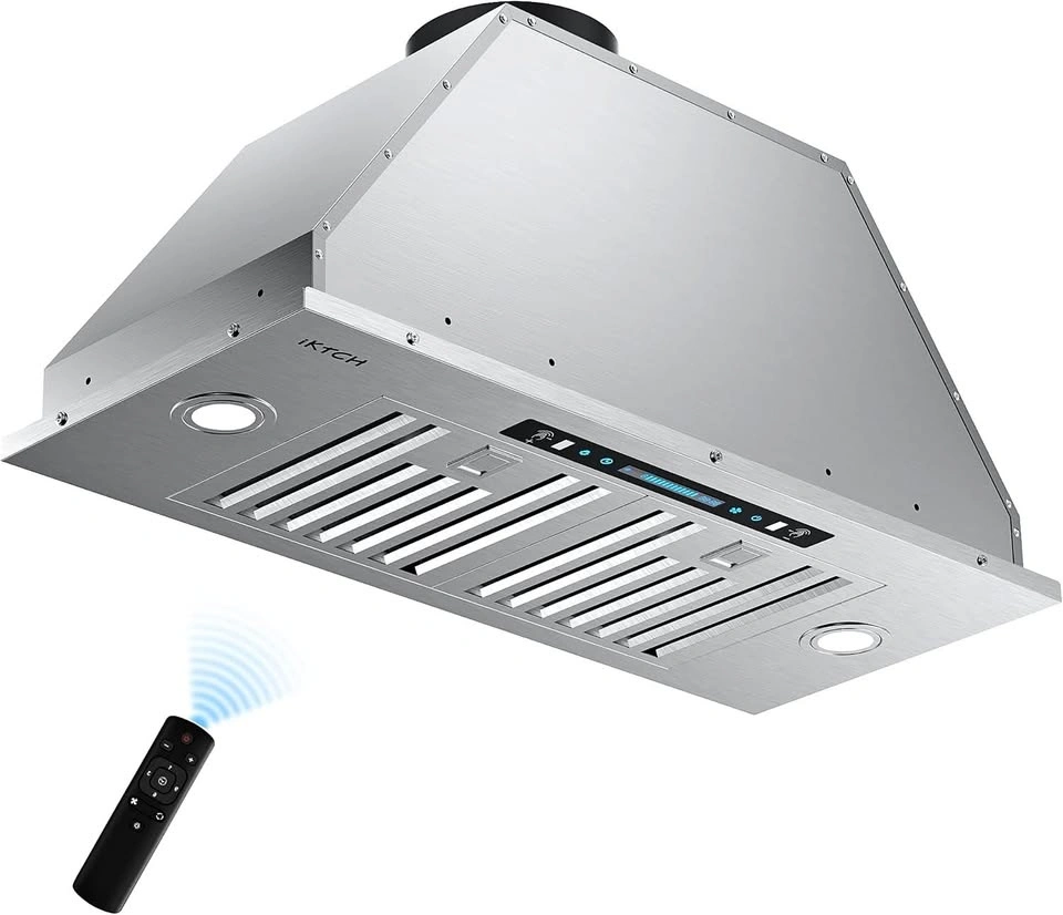 IKTCH 30 inch Built-in/Insert Range Hood 900 CFM