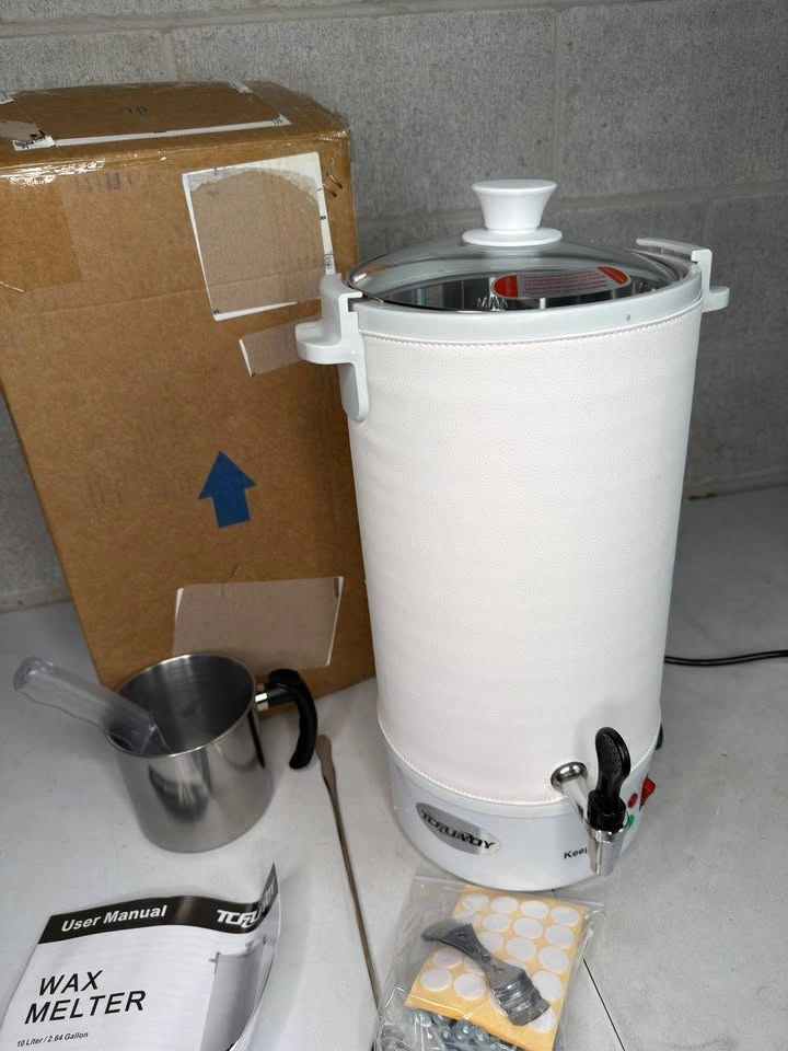 TCFUNDY Wax Melter for Candle Making - 10.5Qt Electric Pot - photo 2