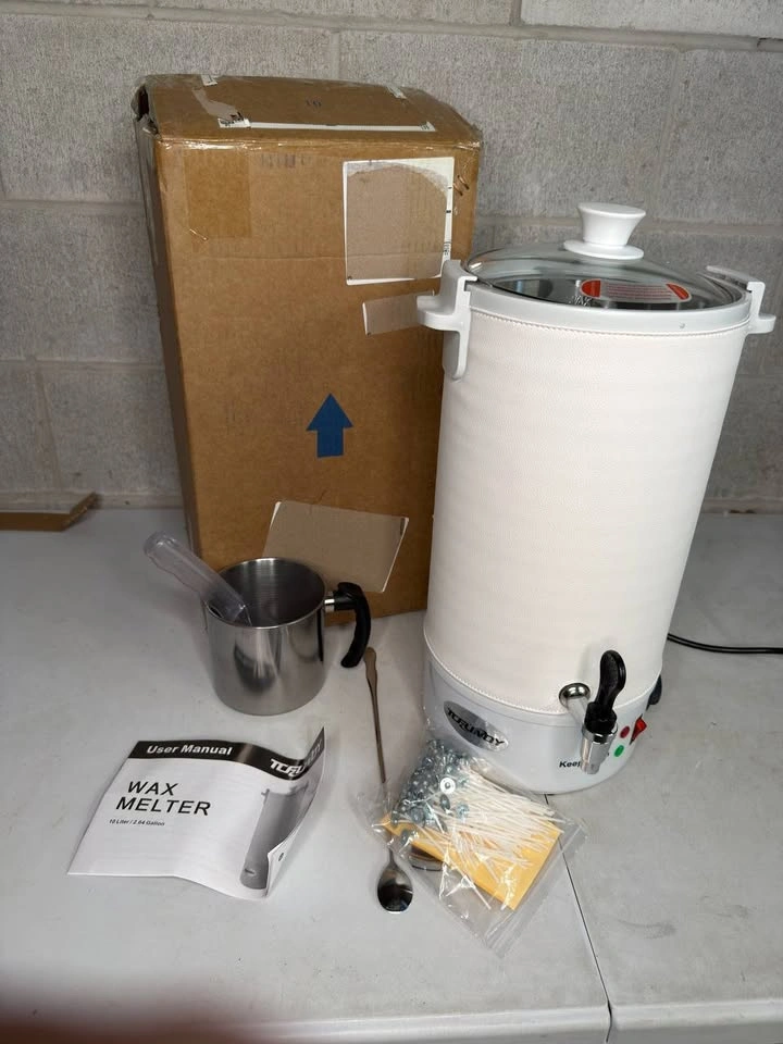 TCFUNDY Wax Melter for Candle Making - 10.5Qt Electric Pot - photo 3