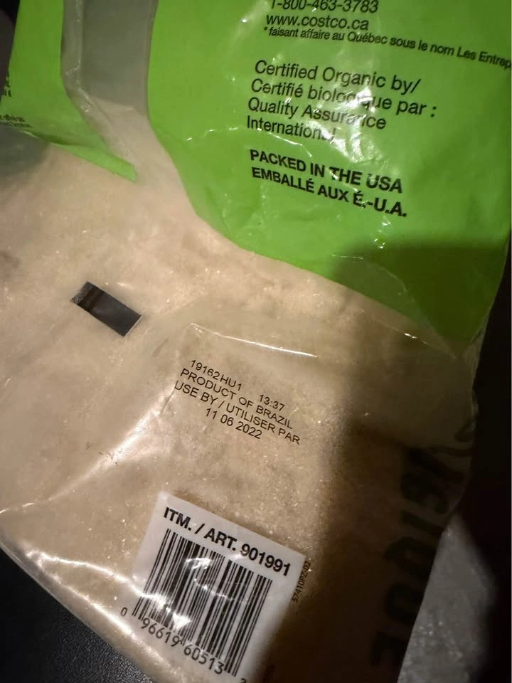Organic Sugar | Expired | 1.8kg Left - photo 2
