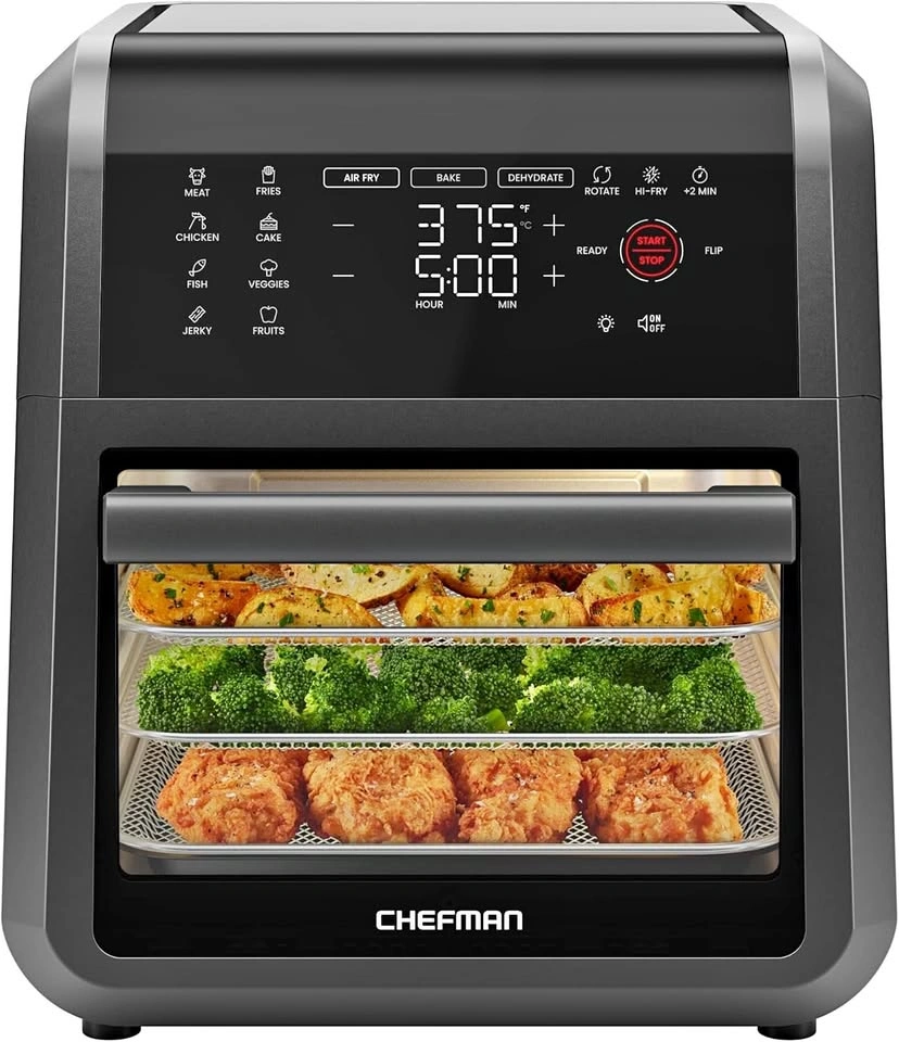 Chefman 12-Quart 6-in-1 Air Fryer Oven & Dehydrator