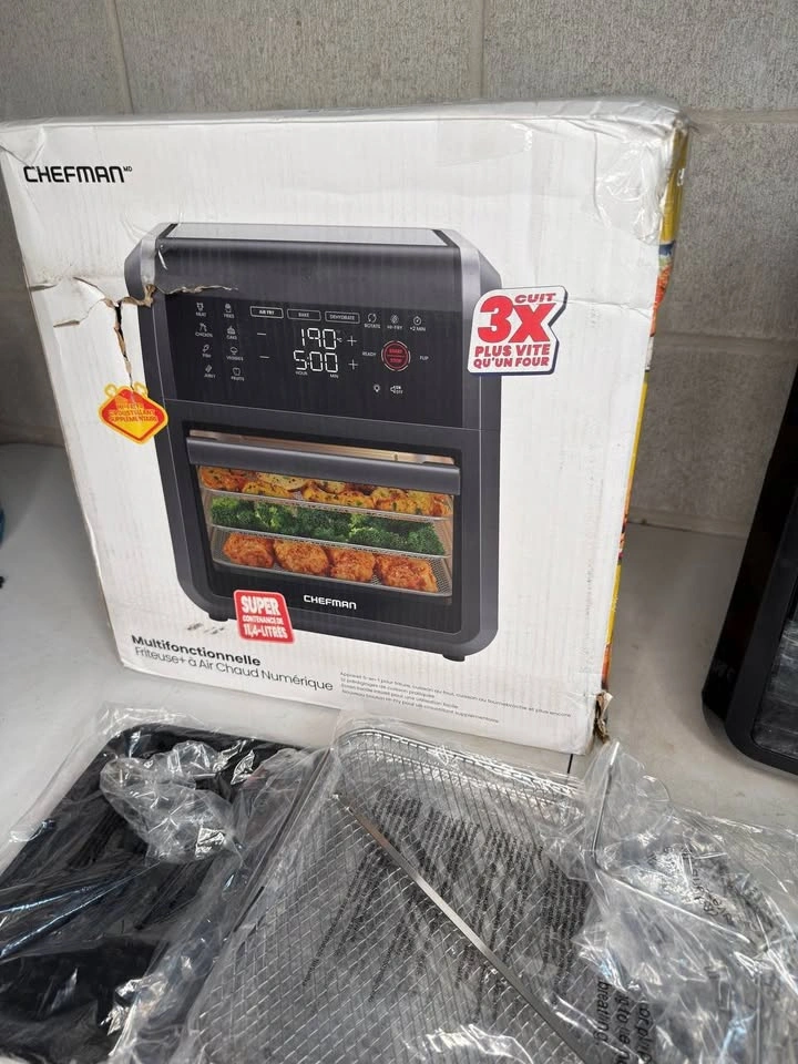 Chefman 12-Quart 6-in-1 Air Fryer Oven & Dehydrator - photo 3