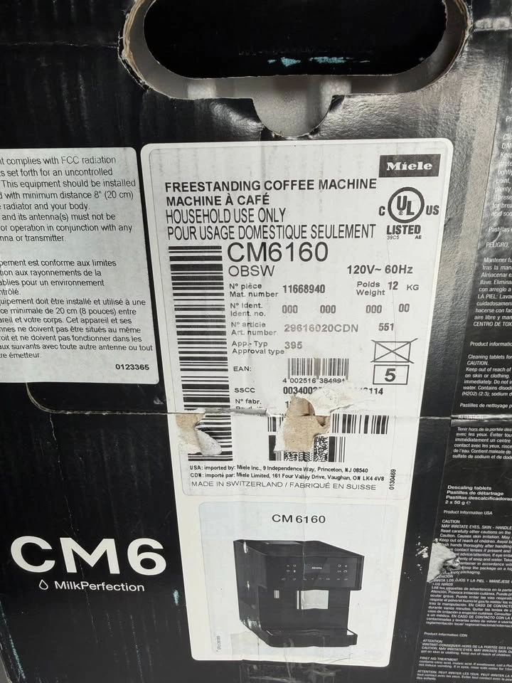 Miele CM 6160 Milk Perfection Coffee Machine - photo 2