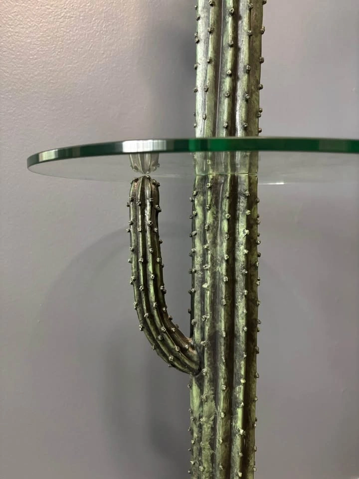 Cactus Floor Lamps with Glass Table - Set of 2 - photo 5