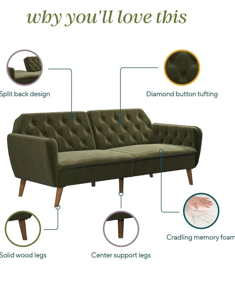 [Moving sale] Pull out couch (pet/smoke free) - photo 4