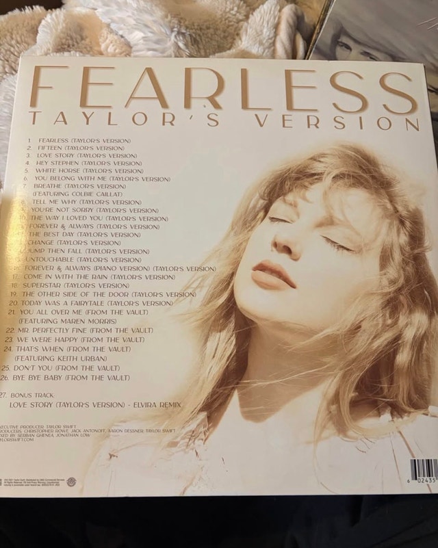 Fearless Taylor's Version Vinyl - photo 2