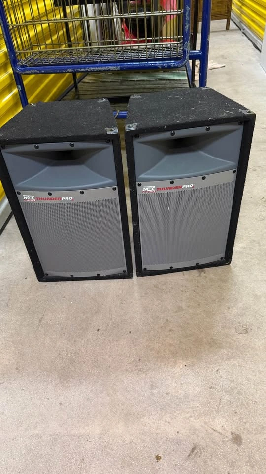 MTX Audio Thunder Pro 2 PA Speakers Pair Passive Loudspeakers - photo 2