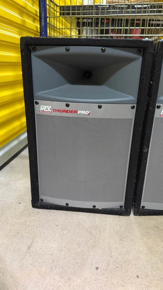 MTX Audio Thunder Pro 2 PA Speakers Pair Passive Loudspeakers - photo 3