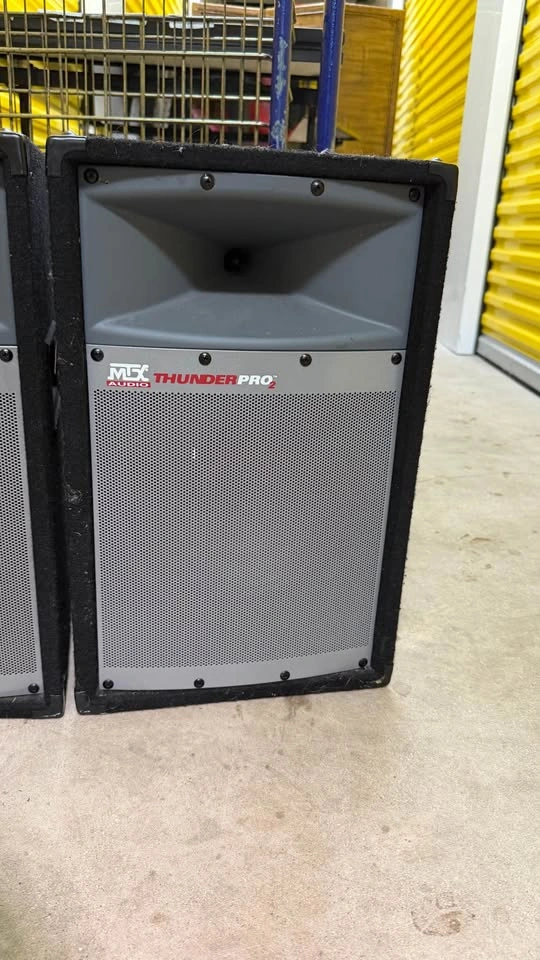 MTX Audio Thunder Pro 2 PA Speakers Pair Passive Loudspeakers - photo 4