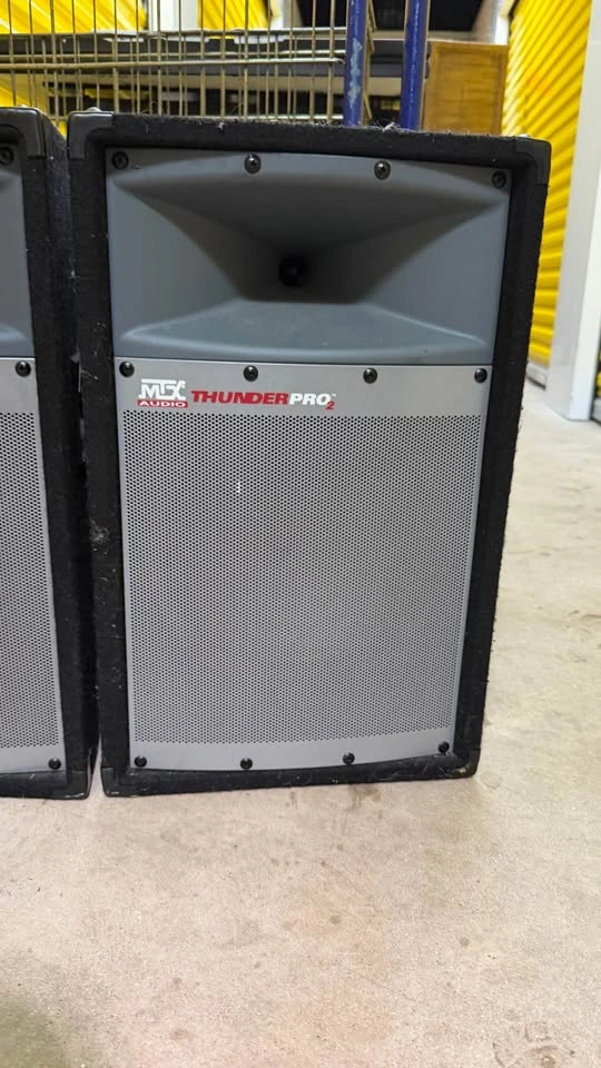 MTX Audio Thunder Pro 2 PA Speakers Pair Passive Loudspeakers - photo 5