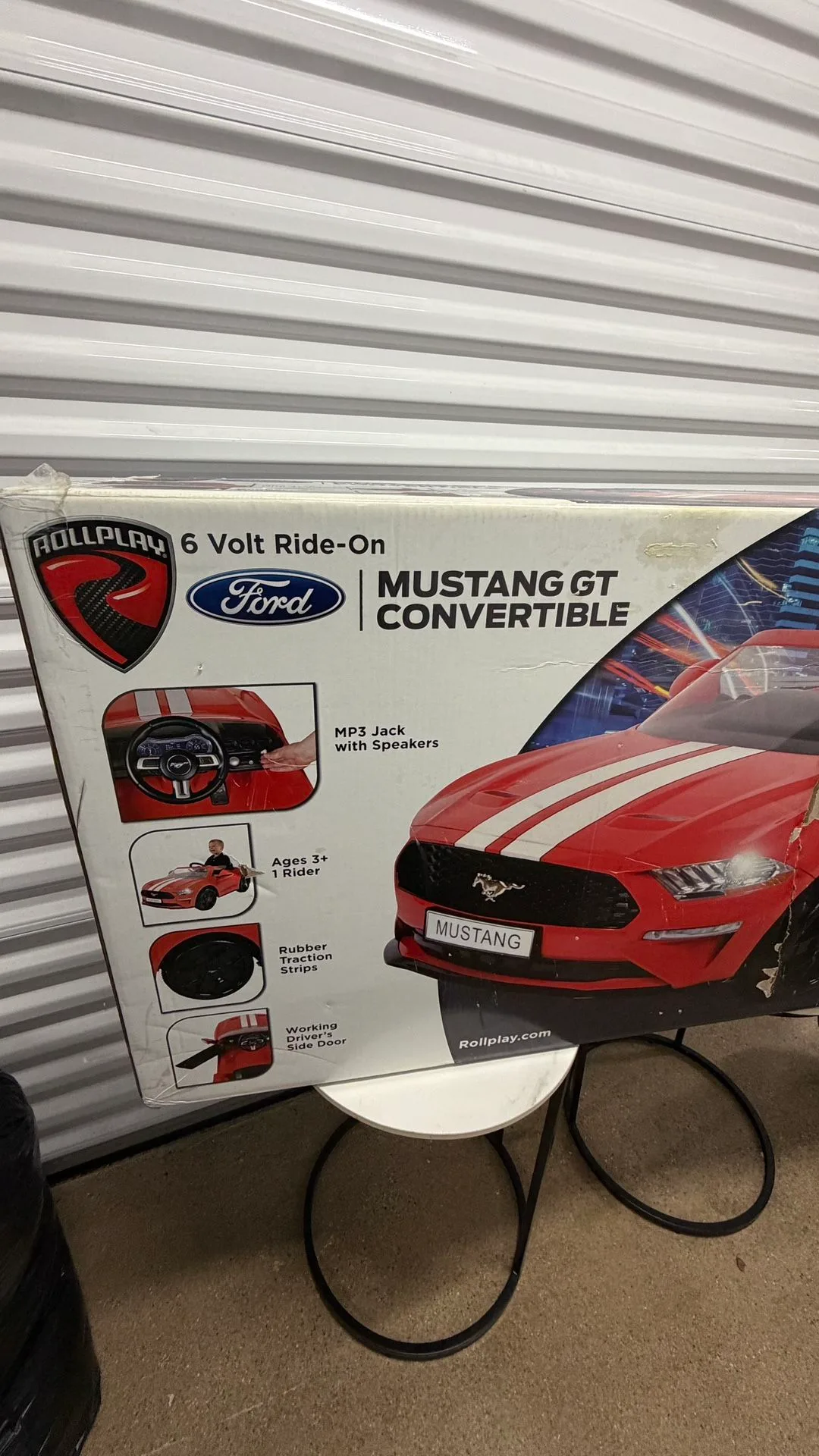 Rollplay Ford Mustang GT Convertible 6V Ride On Car Kids Toy New - photo 2