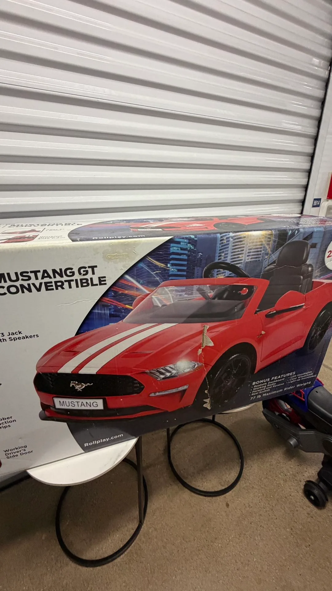 Rollplay Ford Mustang GT Convertible 6V Ride On Car Kids Toy New - photo 3