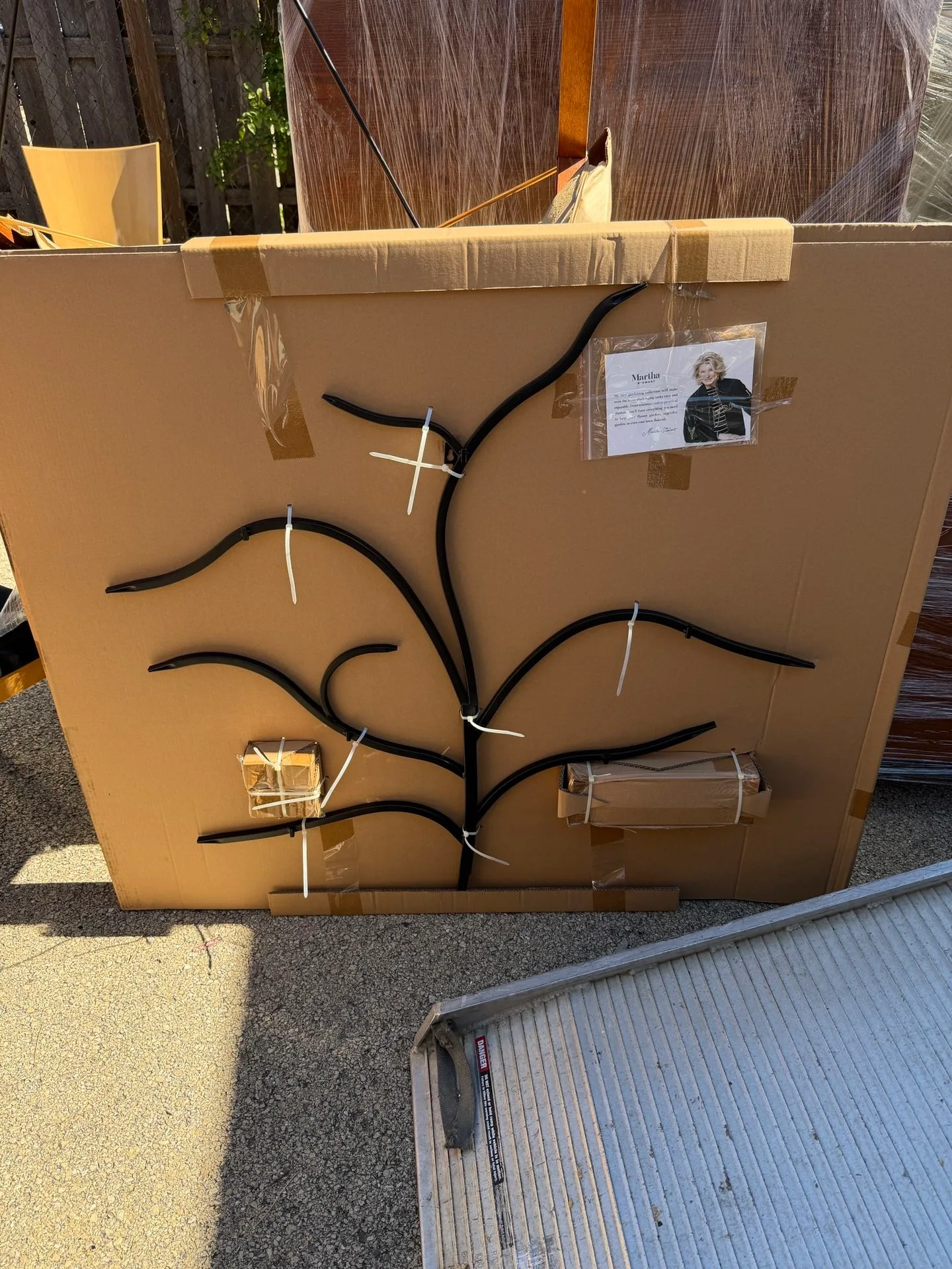 Martha Stewart Flower Tree Wall Decor - Metal Sculpture w/ 11 Po - photo 5