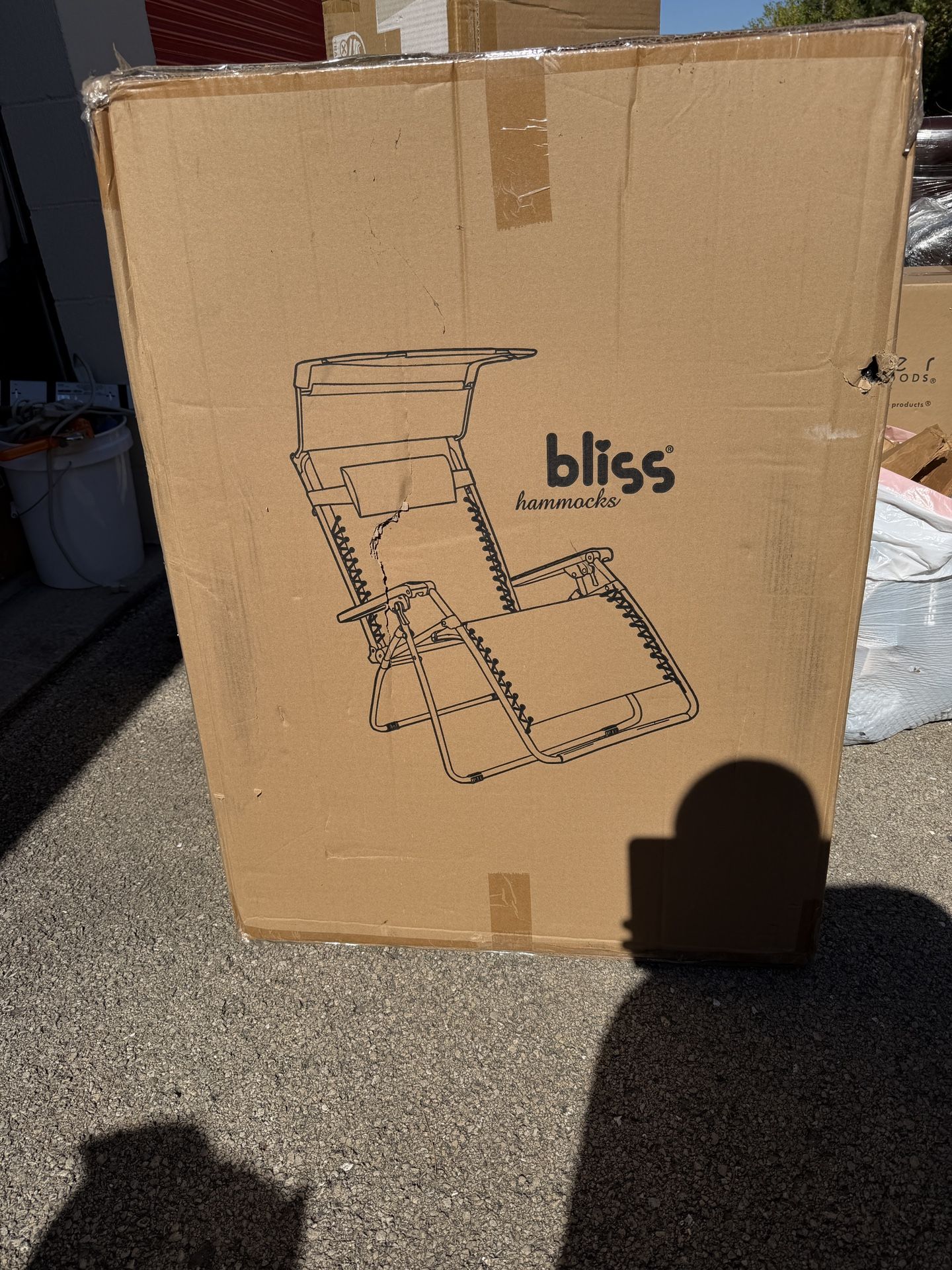Bliss Hammocks Zero Gravity Chair - NEW (Open Box)