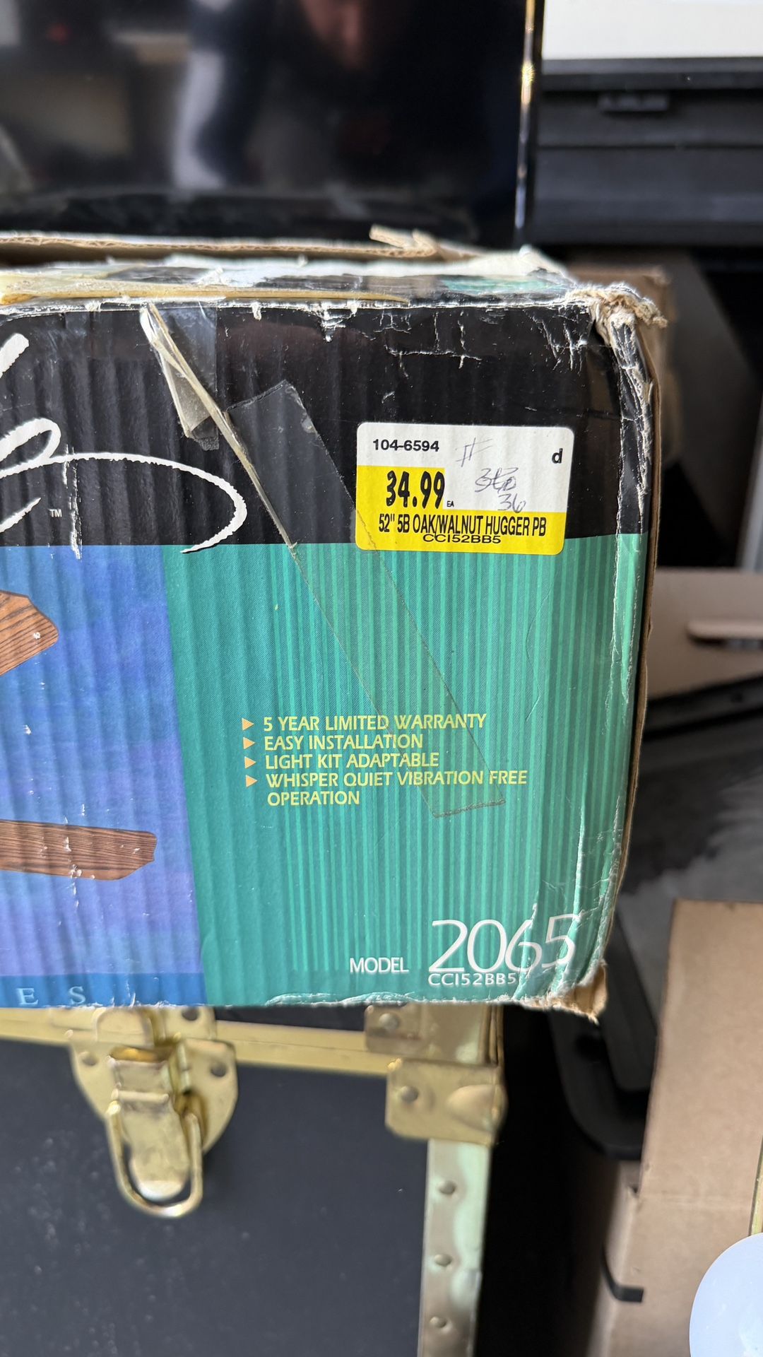 Beacon Isle 52” Ceiling Fan - New Open Box - photo 4