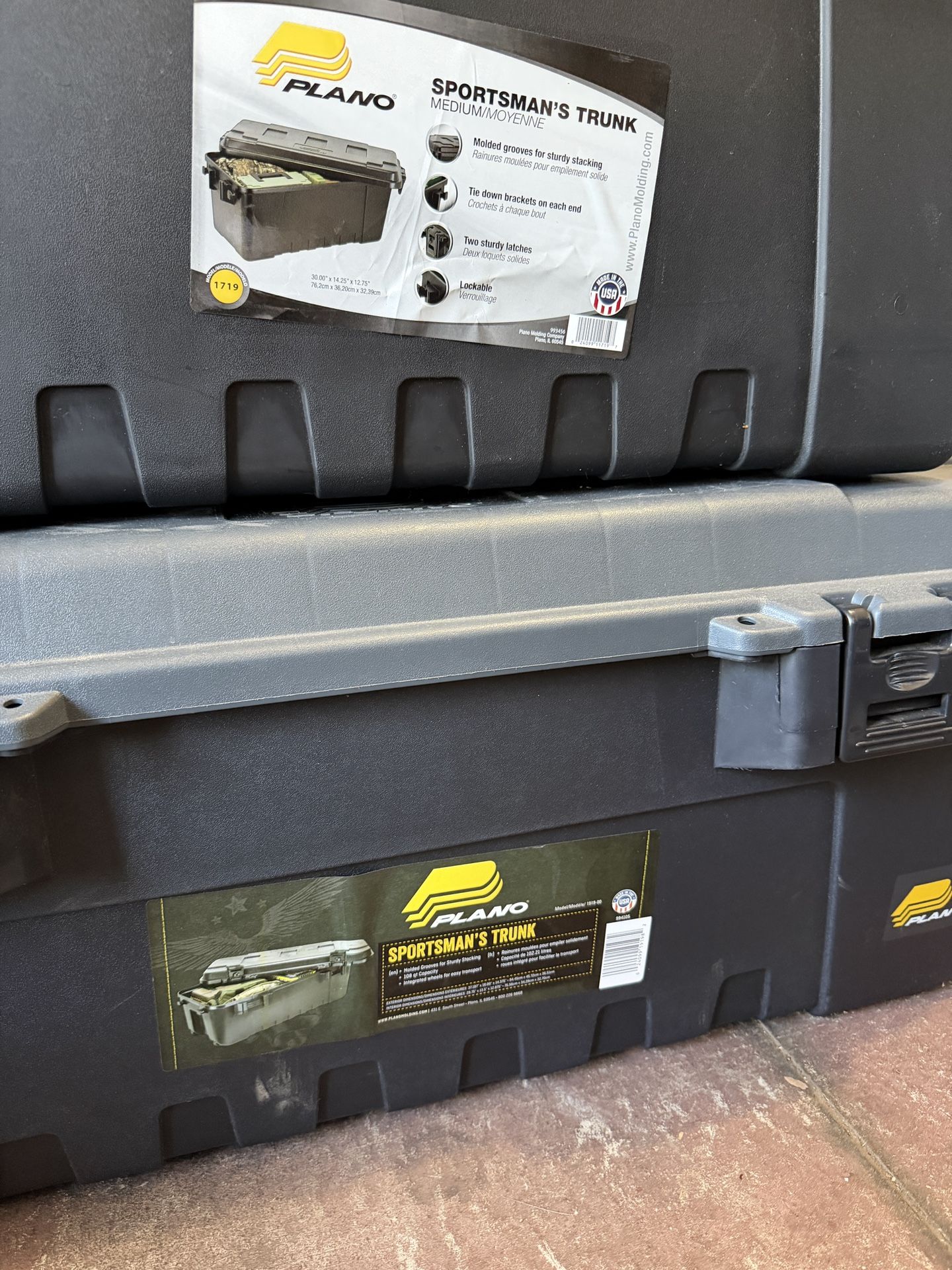 Plano Sportsman's Trunk - Heavy-Duty Storage Boxes (Set of 2) - photo 4