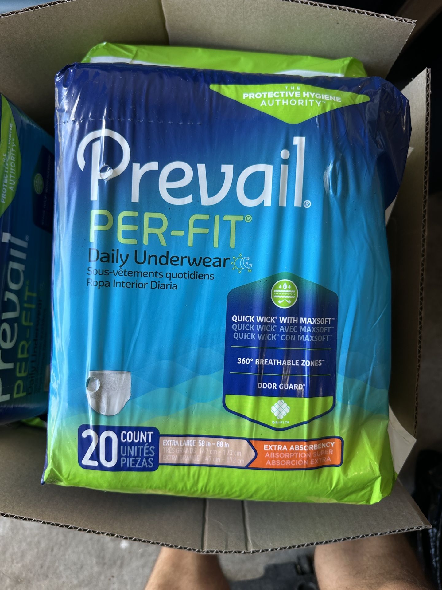 Lot of Adult Incontinence Supplies – Various Brands & Sizes