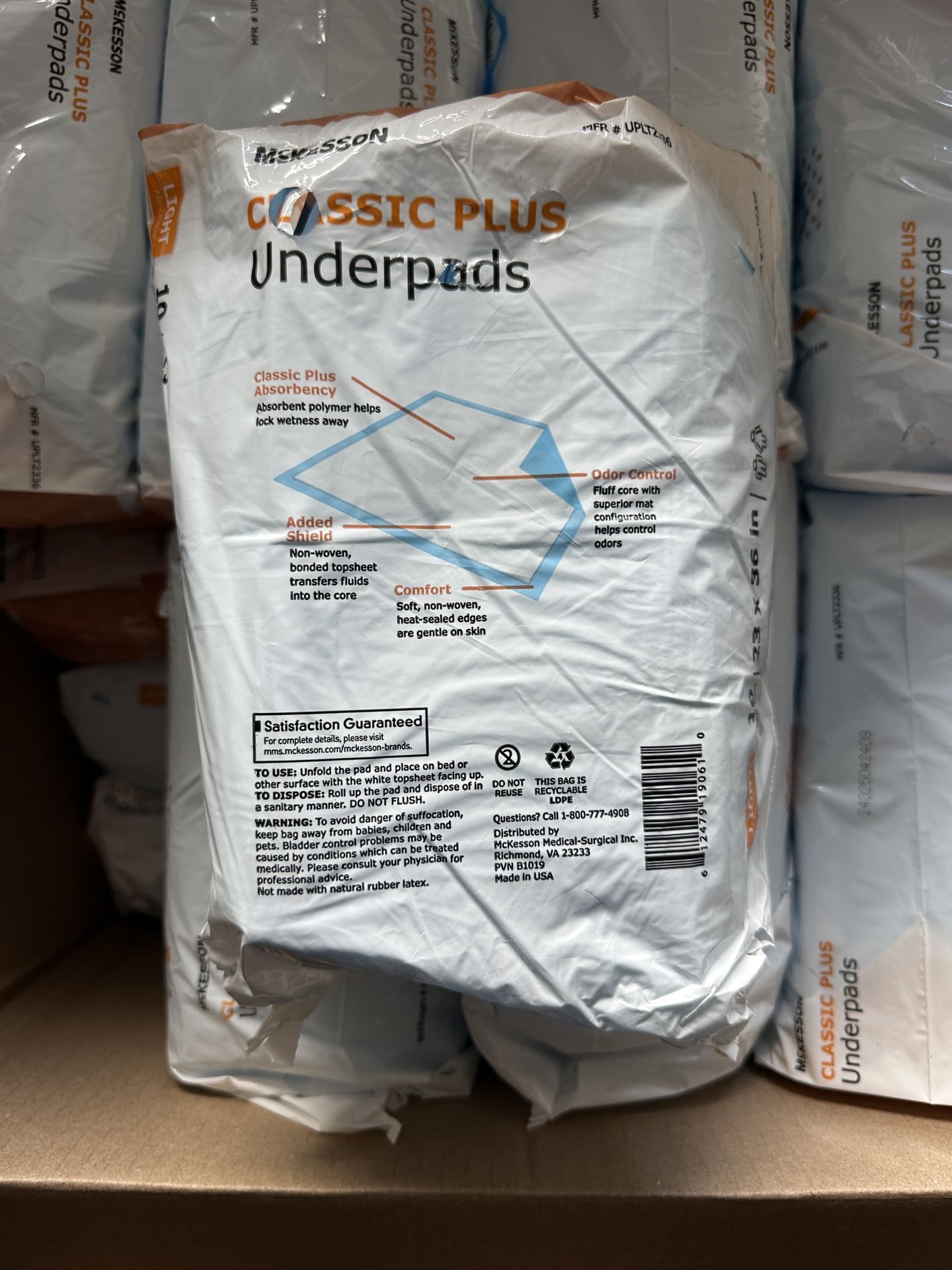McKesson Classic Plus Underpads 23x36 in | 42 Packs Bulk or Sing - photo 4