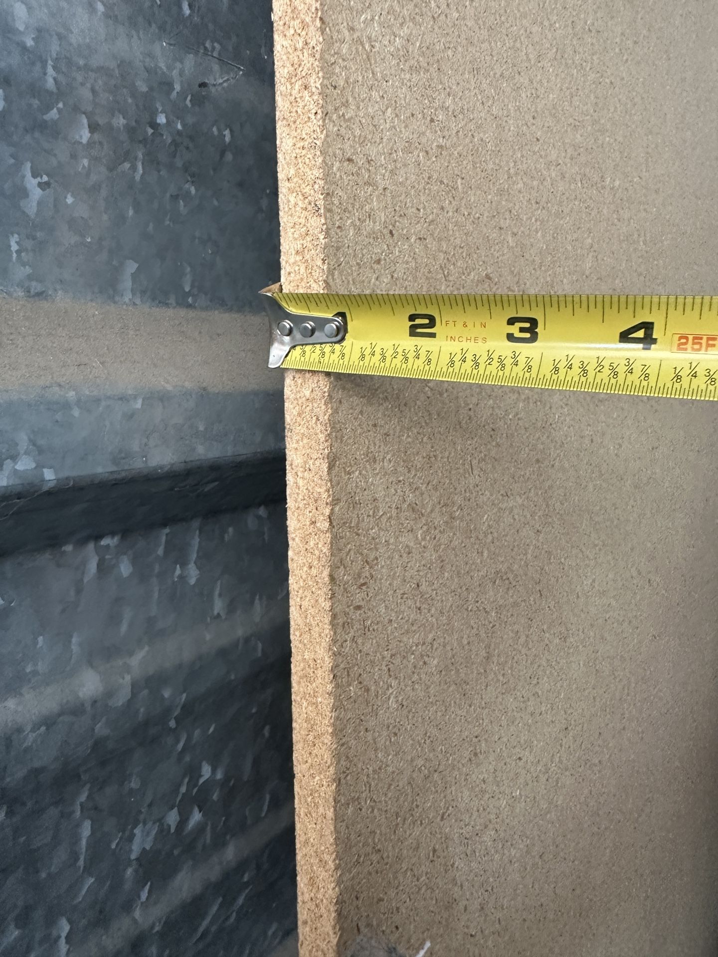 Chipboard Particle Board Panel 74x36x1.6 cm DIY Furniture Shelf