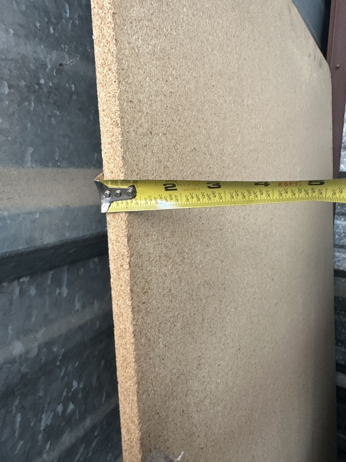 Chipboard Particle Board Panel 74x36x1.6 cm DIY Furniture Shelf - photo 5