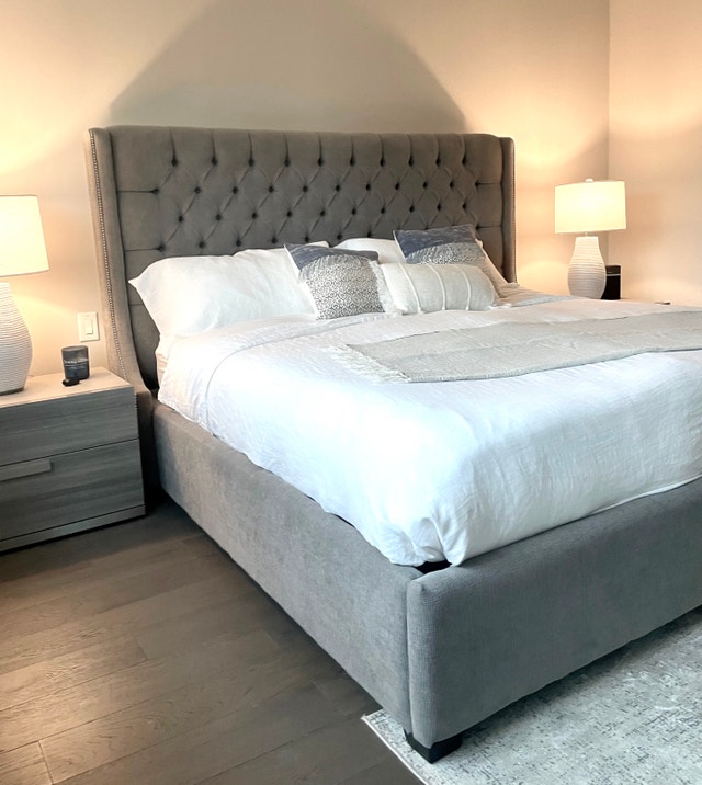 King Platform Bed & Nightstands – Zilli Home Interiors - photo 2