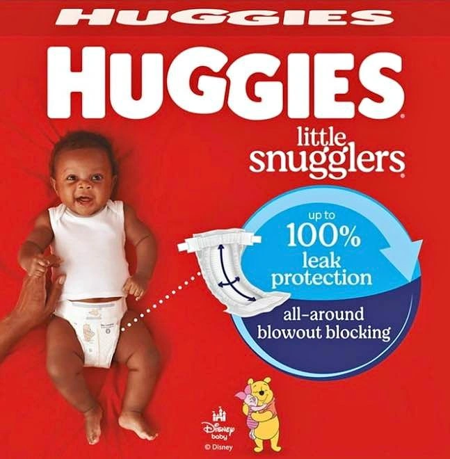108 Huggies Little Snugglers Diapers