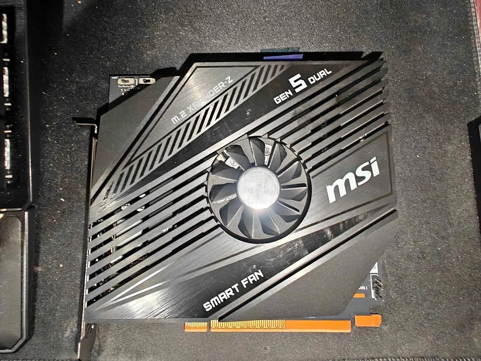 MSI M.2 XpanderZ Dual Gen 5