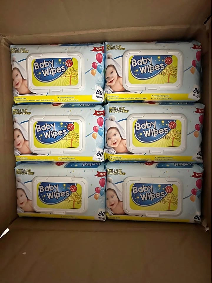 Baby Wipes - Sensitive Clean, 80ct