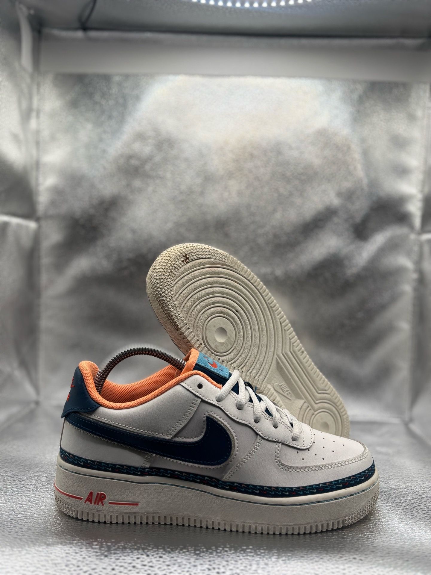 Nike Air Force 1 low swoosh chain GS