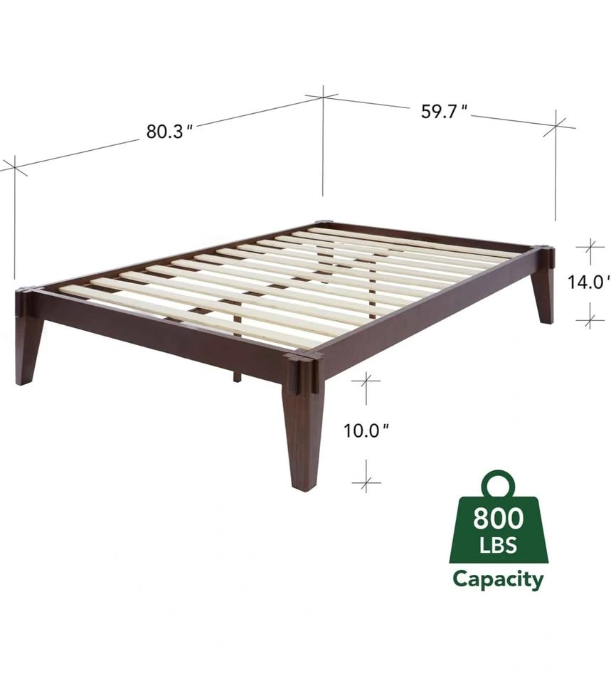 Queen Chalipa Bed Frame without Headboard - photo 2