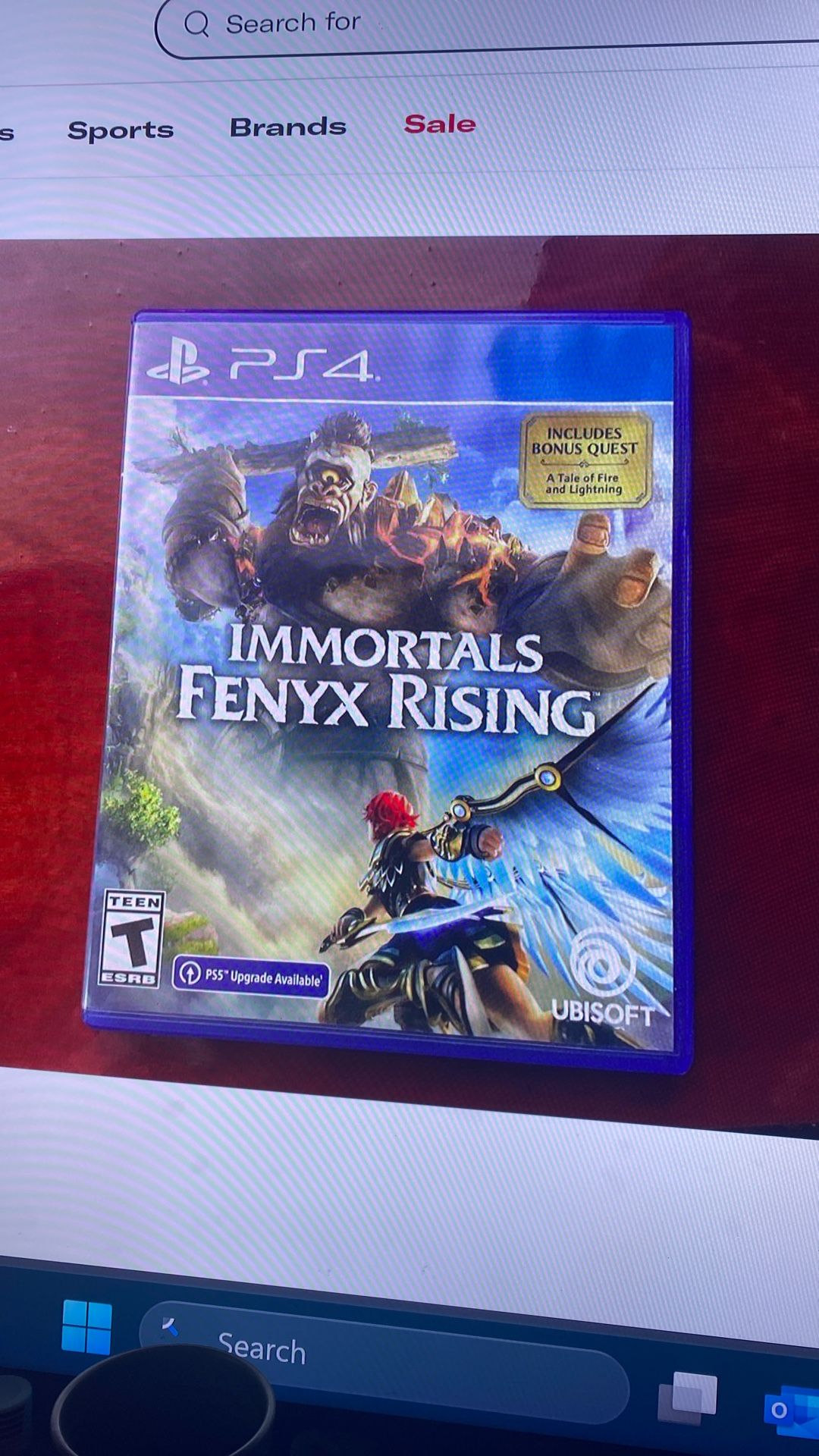 Immortals Fenyx Rising PS4 (Free PS5 Upgrade)