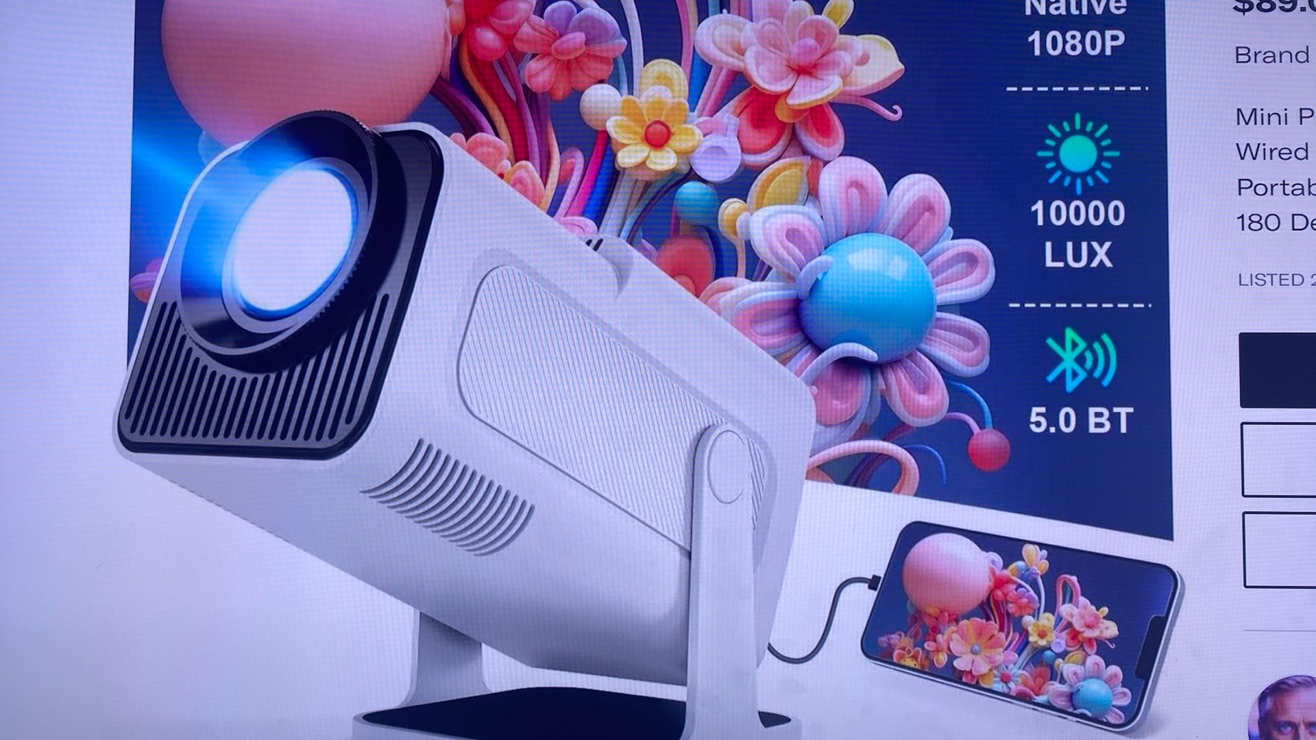 Mini Projector Mag 1080 P Portable Video Projector - photo 2