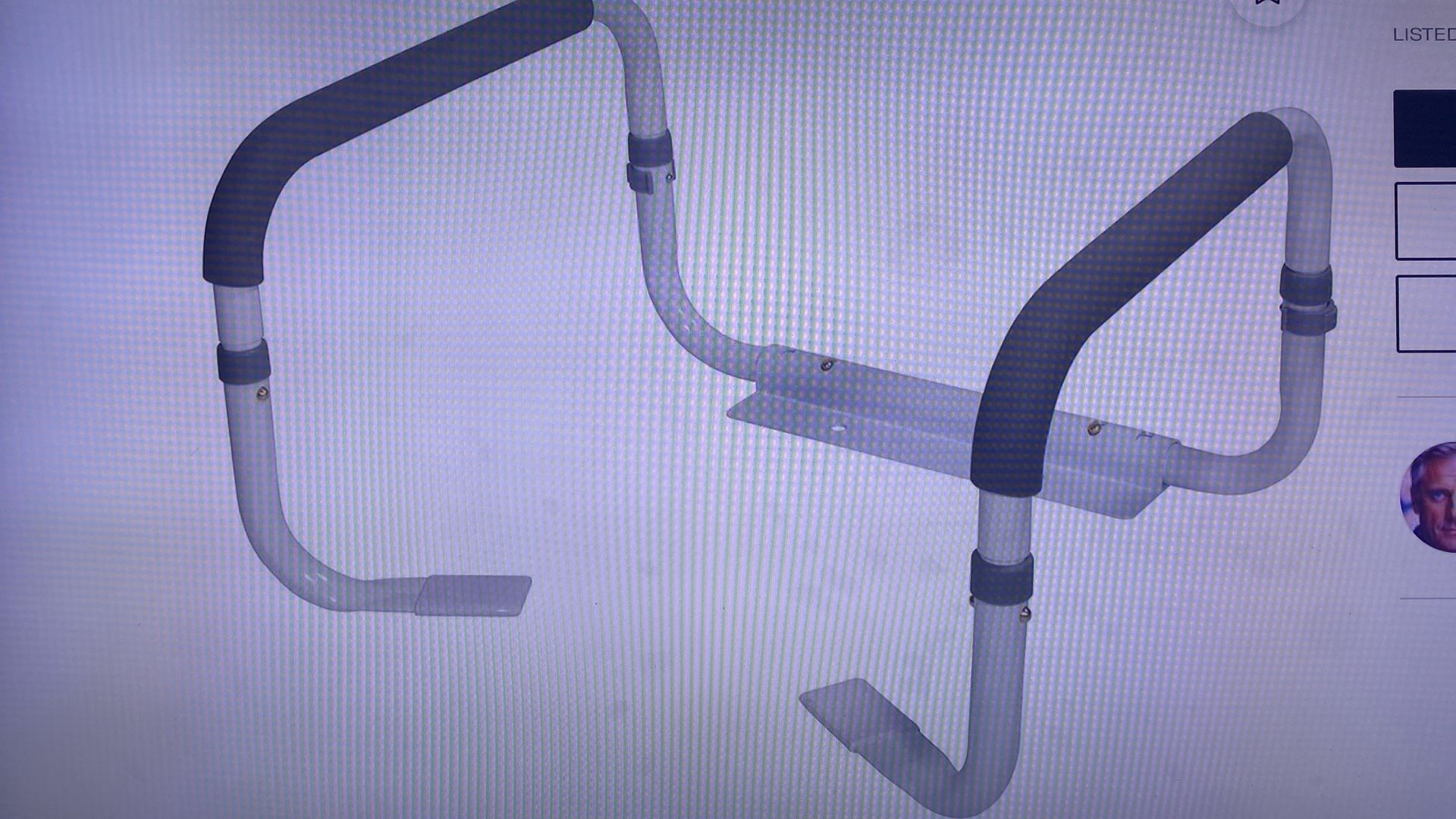 Bathroom Grab Bar For Toilet White
