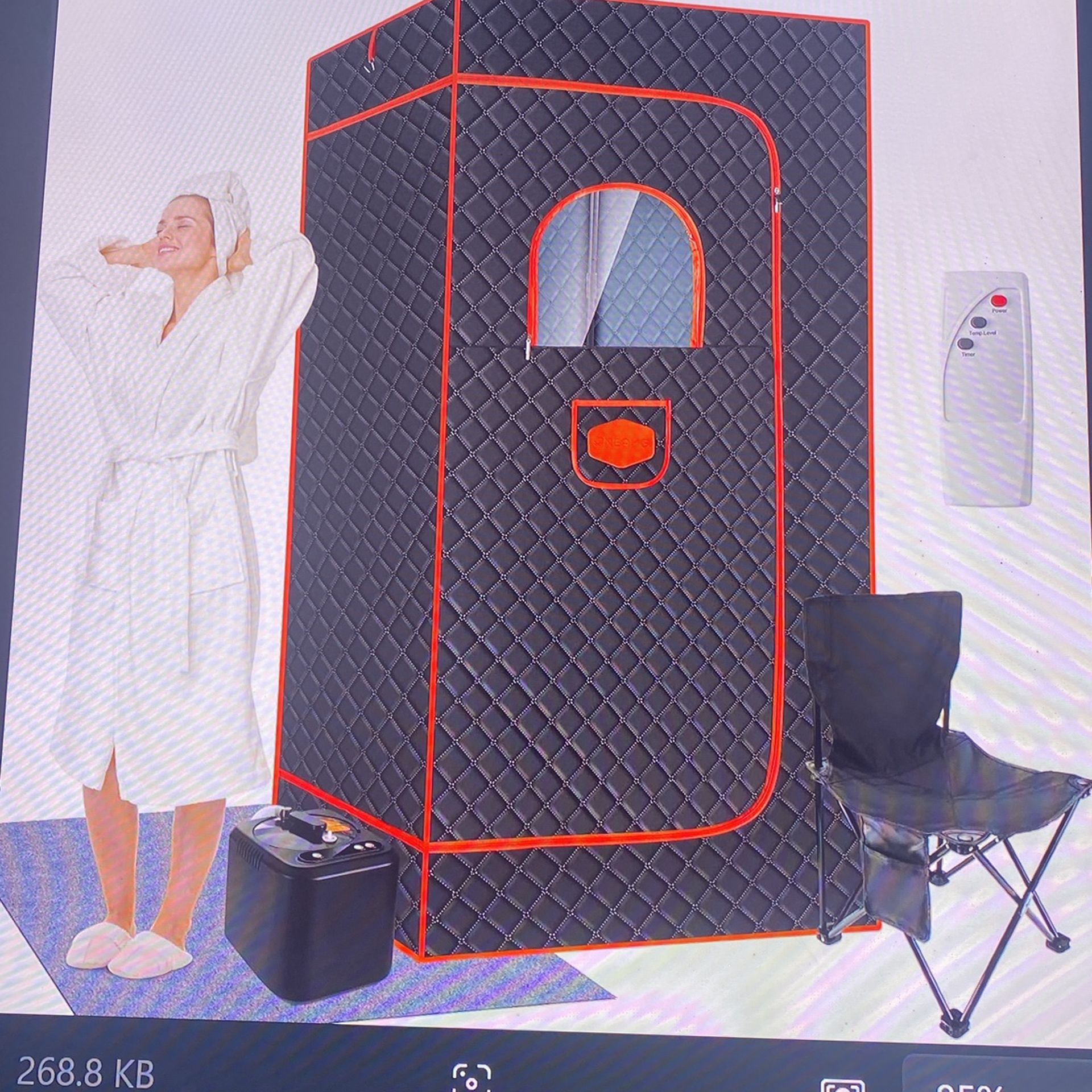 Portable Sauna For Home With 110 V Steamer Personal Sauna Steam