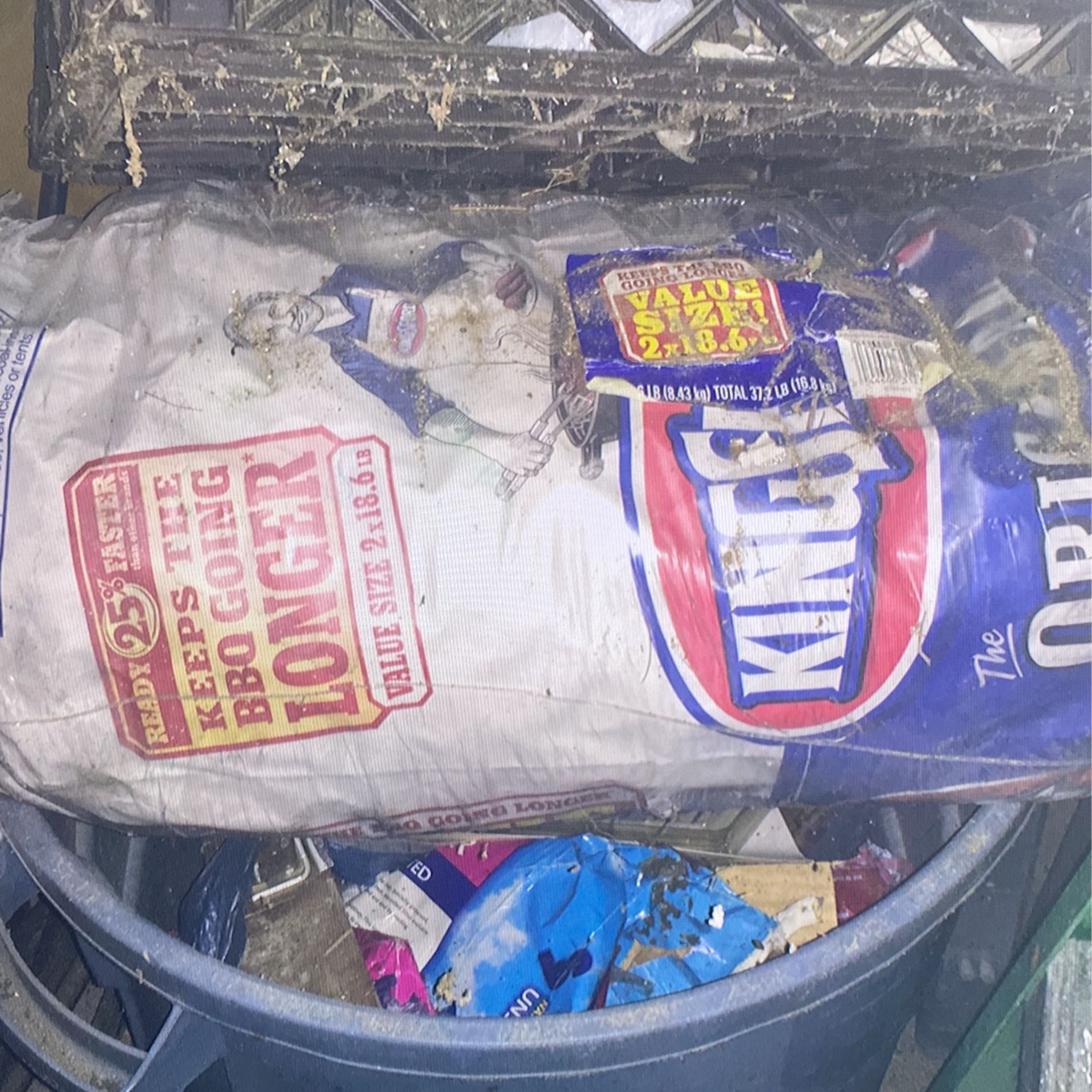 Two Bags Of Kingsford Charcoal