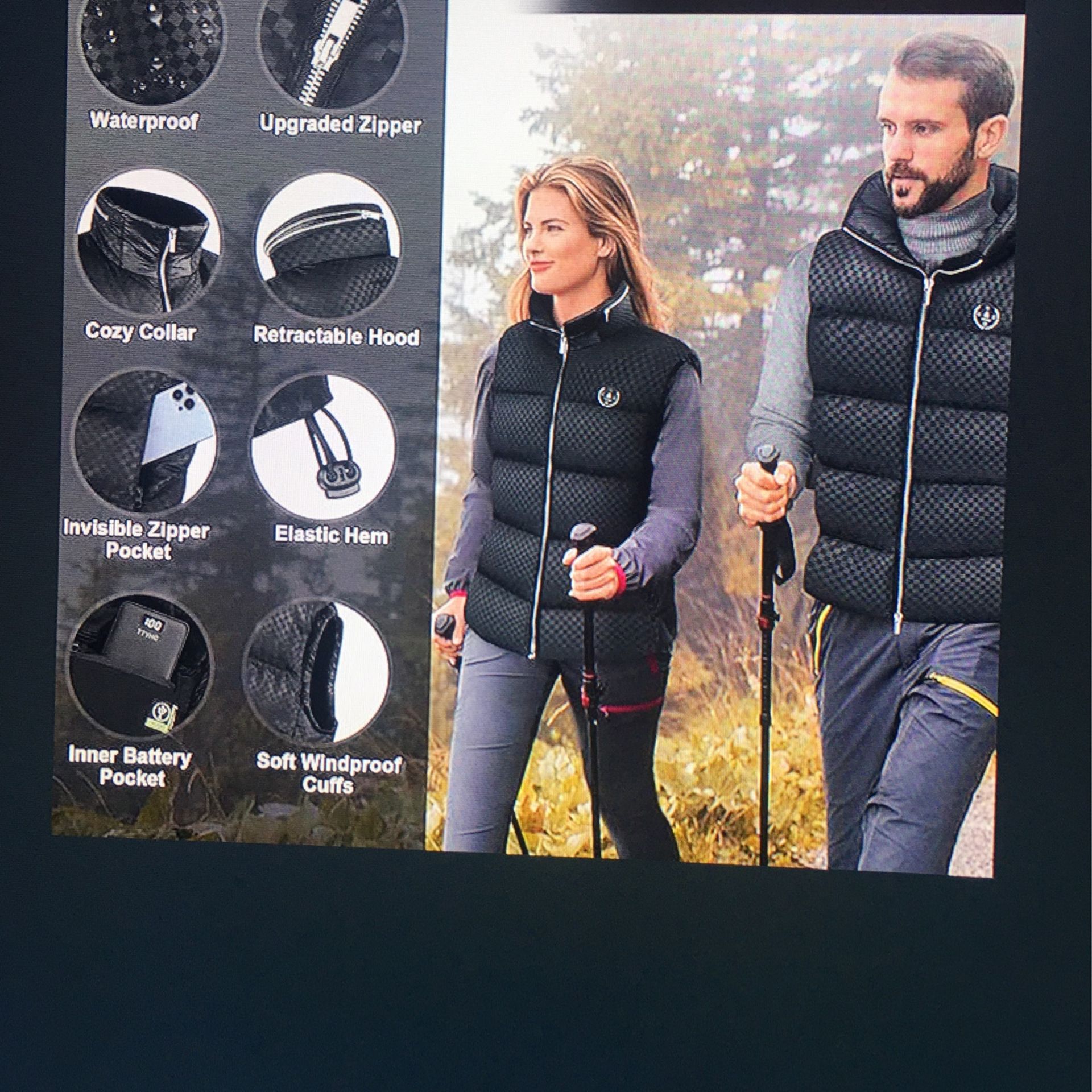 Heated Vest - Men/Women, 15000mAh Battery Pack - photo 5
