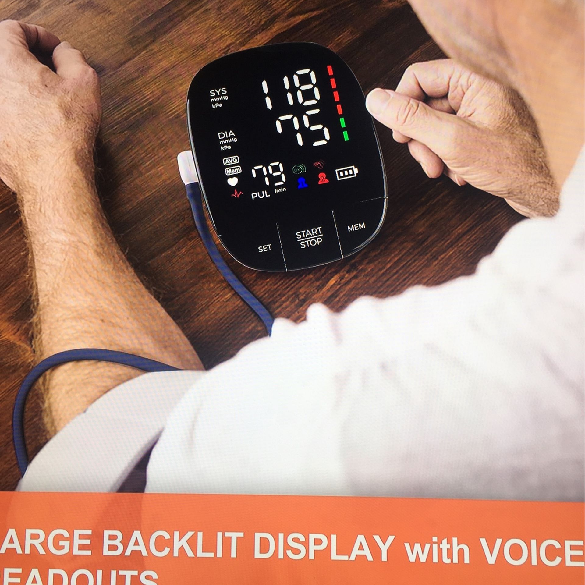 Automatic Digital Blood Pressure Monitor - Upper Arm - photo 2