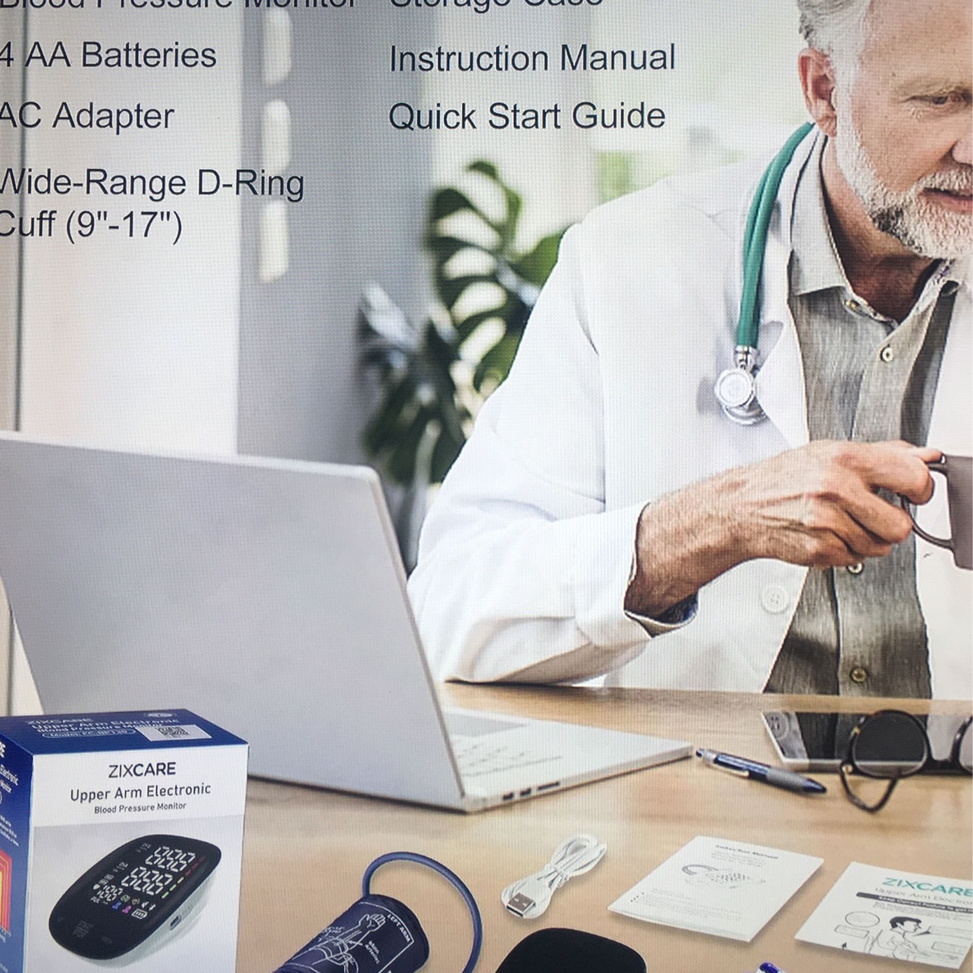 Automatic Digital Blood Pressure Monitor - Upper Arm - photo 3