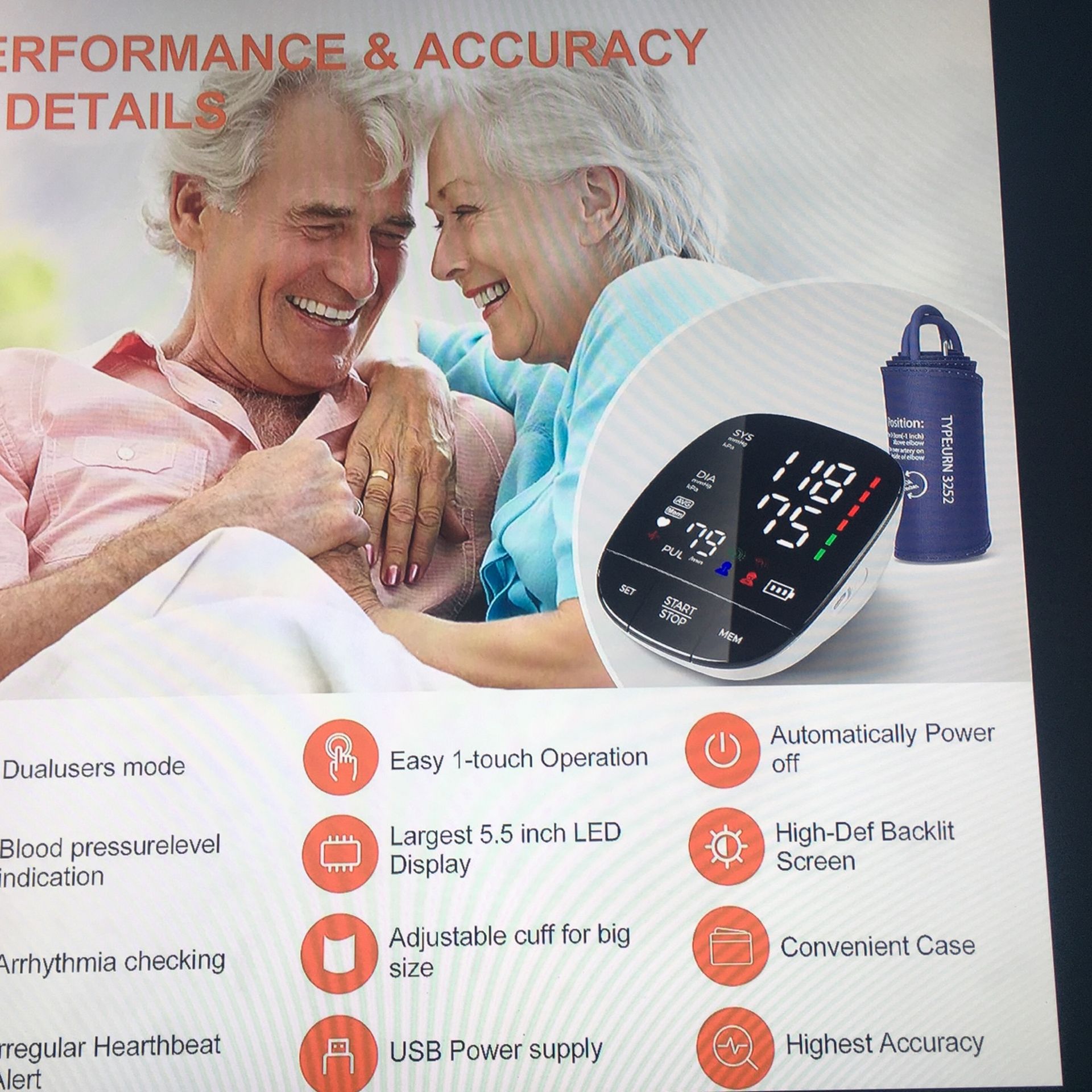 Automatic Digital Blood Pressure Monitor - Upper Arm - photo 4