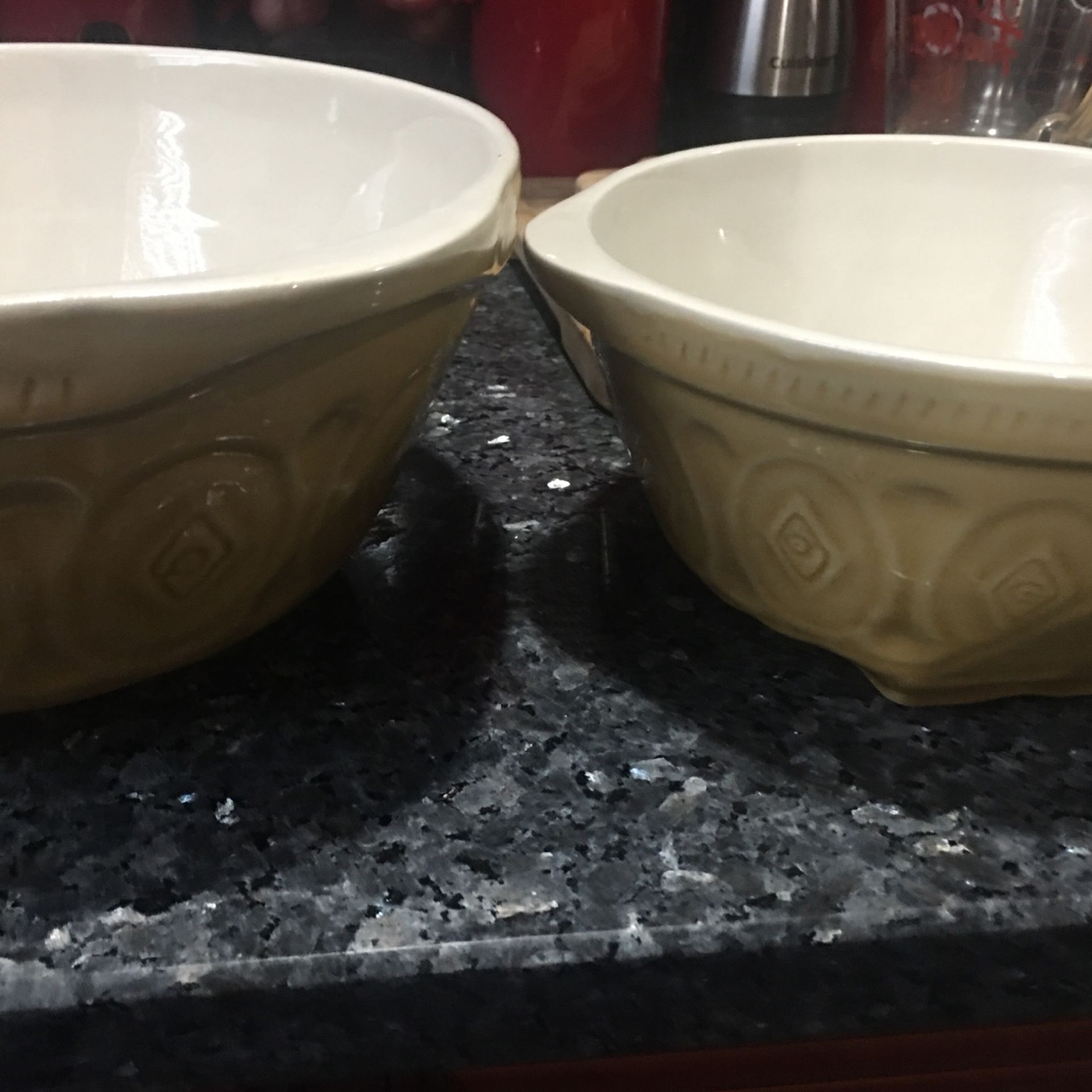 Two piece heavy mixing bowl set - photo 3