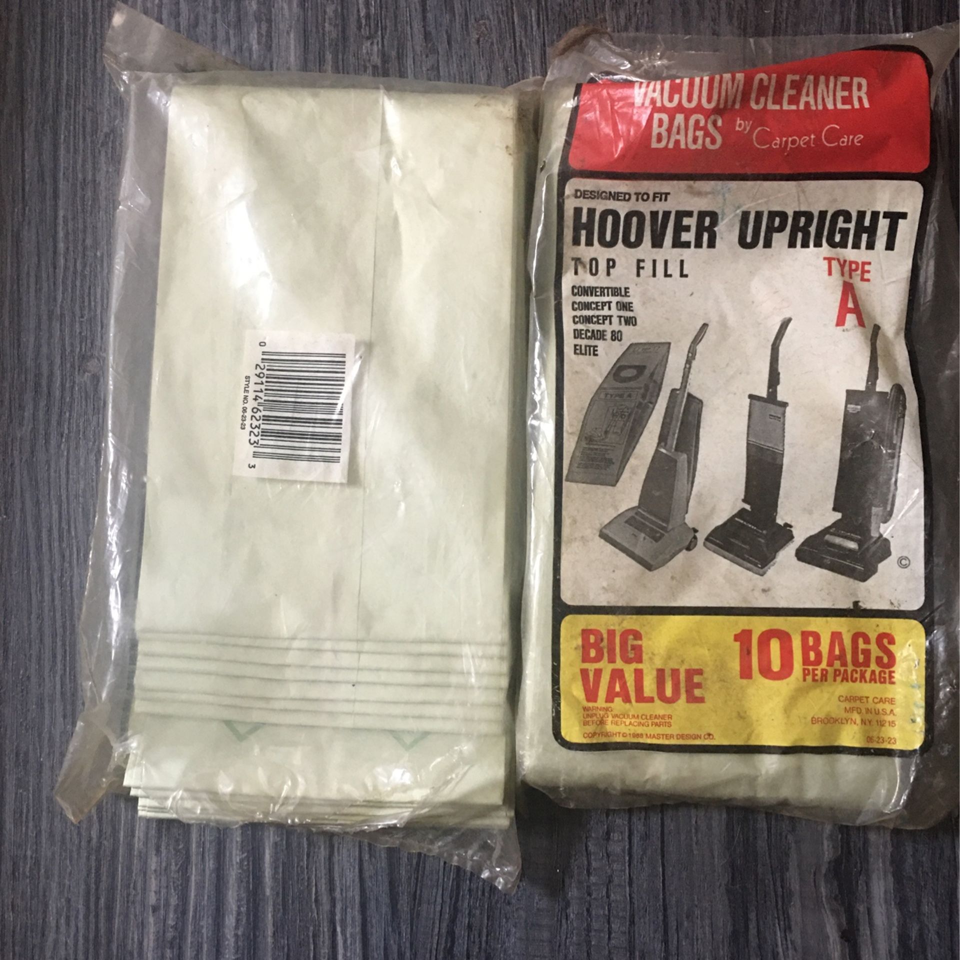 Hoover Upright Type A Bags - 15 Bags Total - photo 2