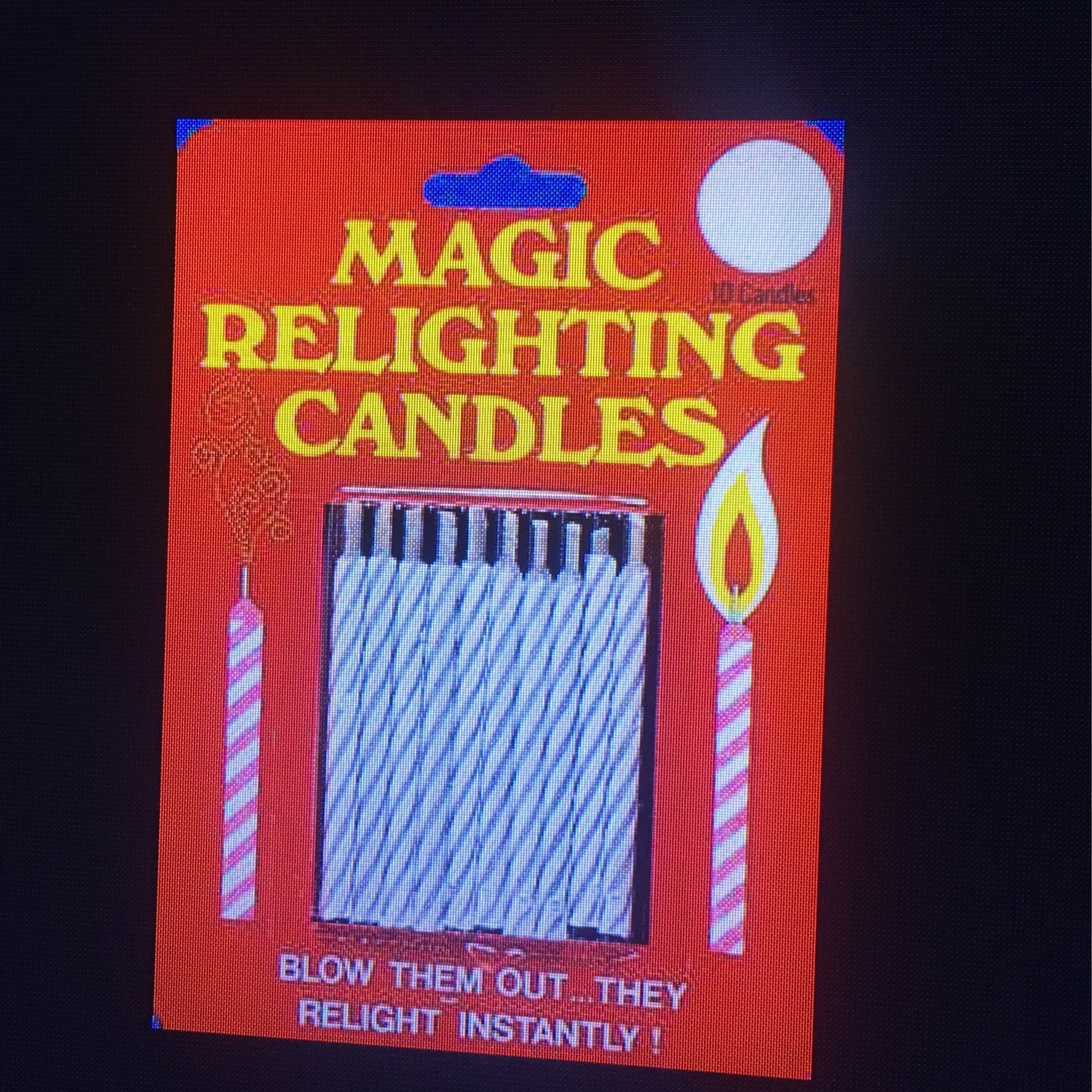 Magic Relighting Candles