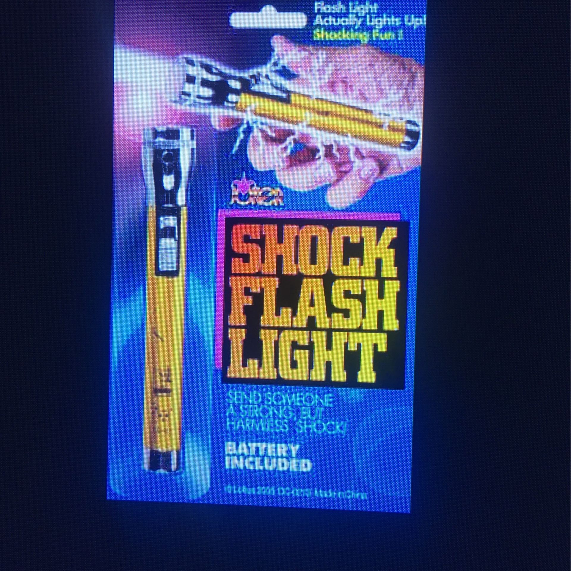 Shock flashlight great for a prank