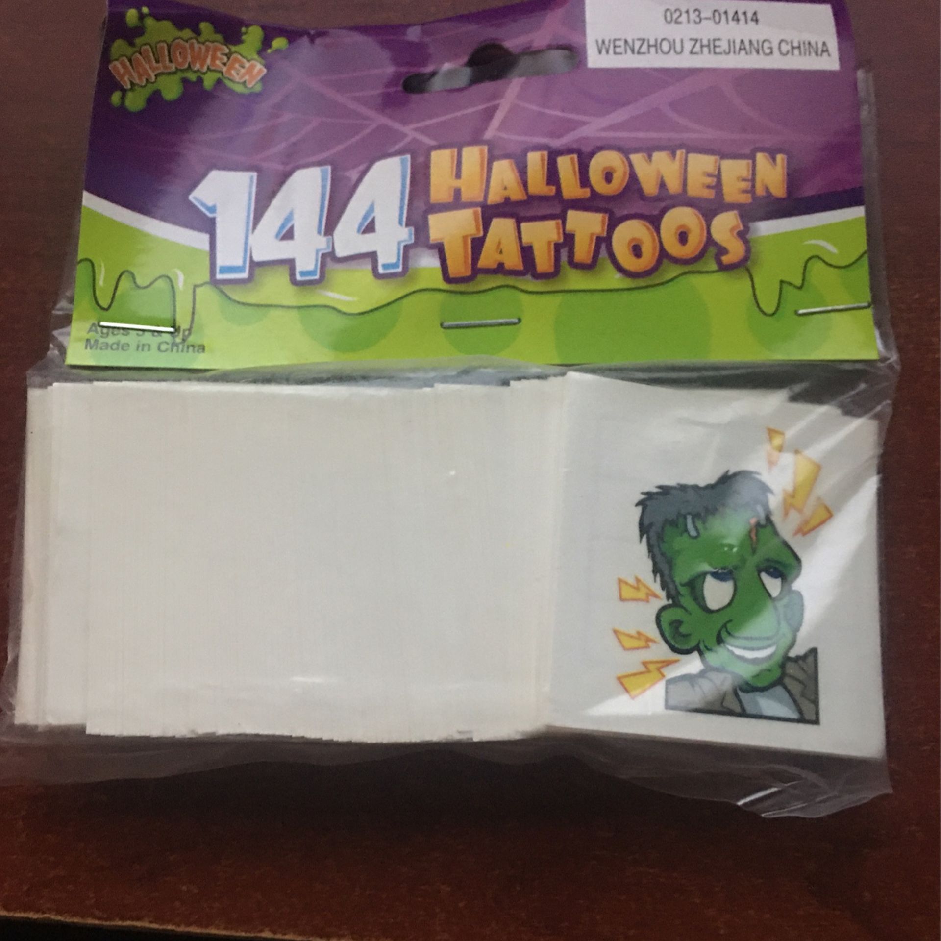 144 Halloween Tattoos