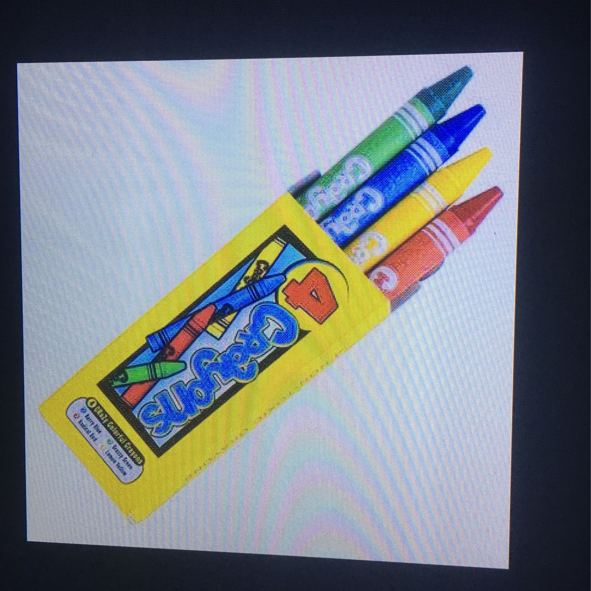 Four pieces of crayons lot includes 12 boxes