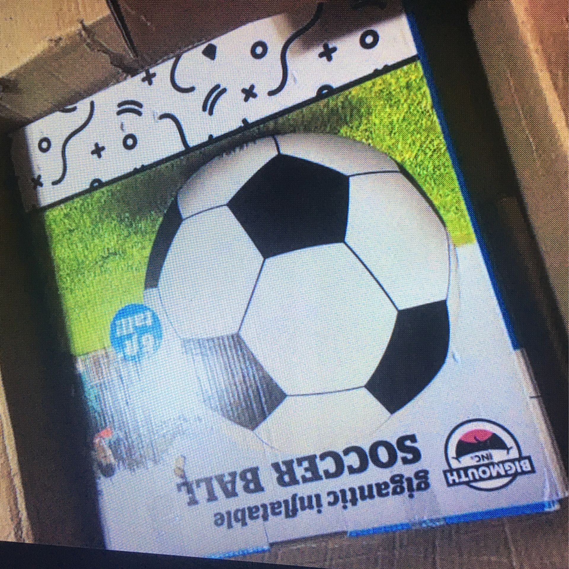 Big Mouth Gigantic 6 Foot Tall Soccer Ball