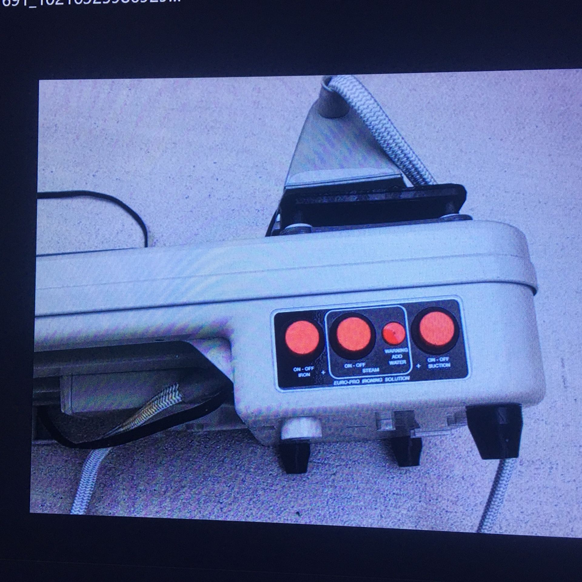 Euro pro steam Iron system - photo 3