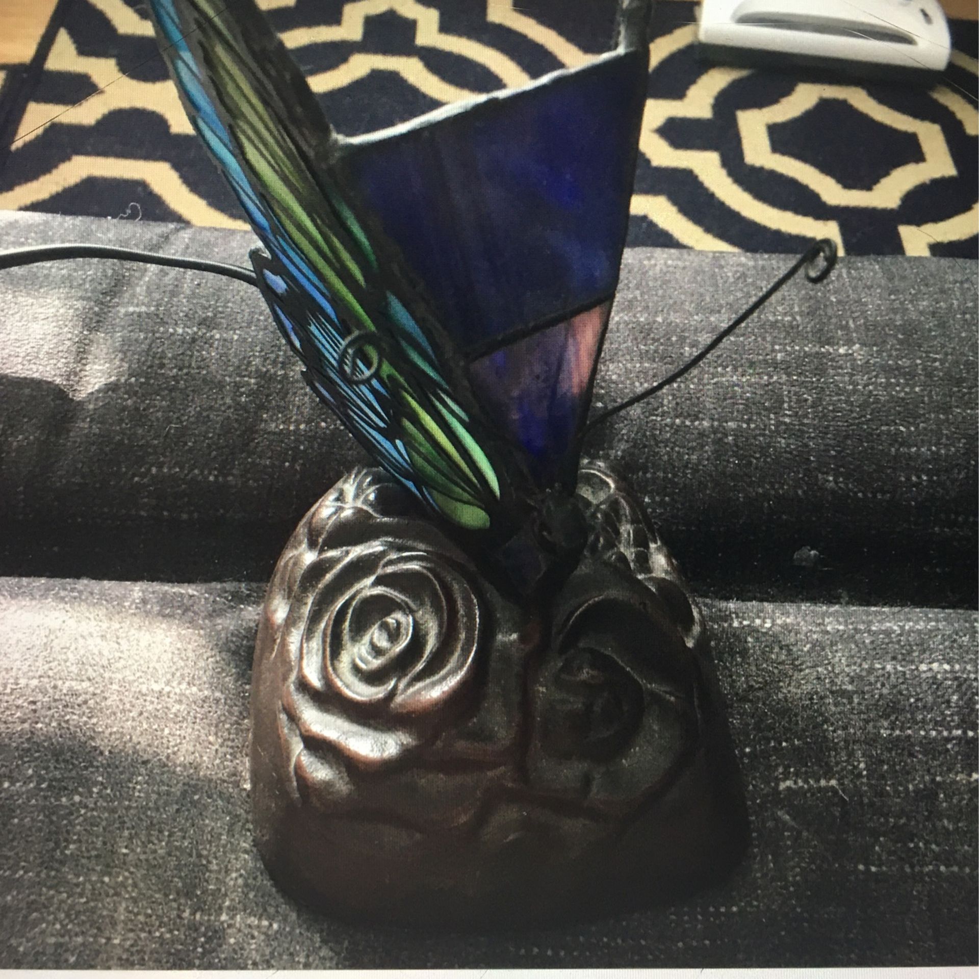 Tiffany Style Butterfly Lamp