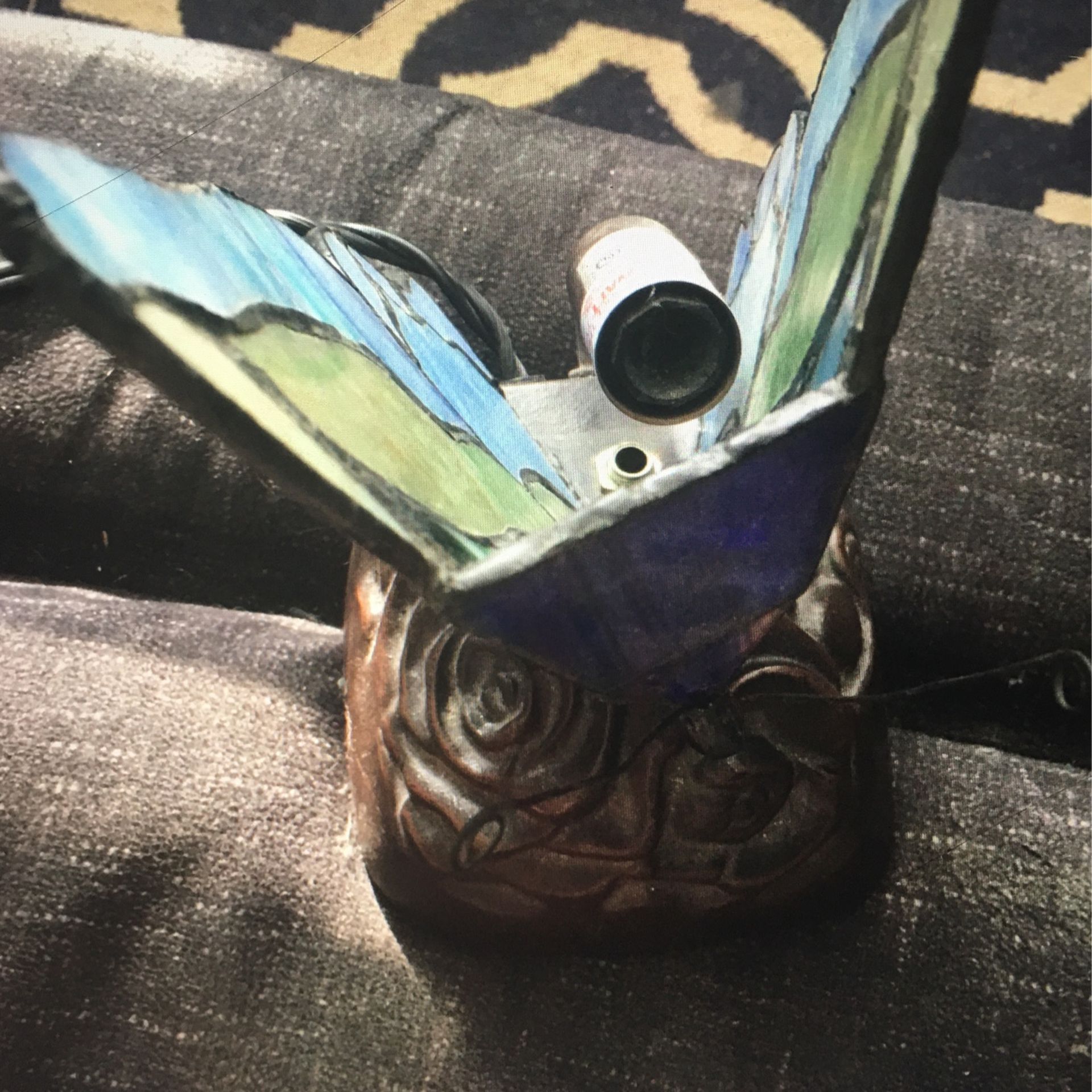 Tiffany Style Butterfly Lamp - photo 3