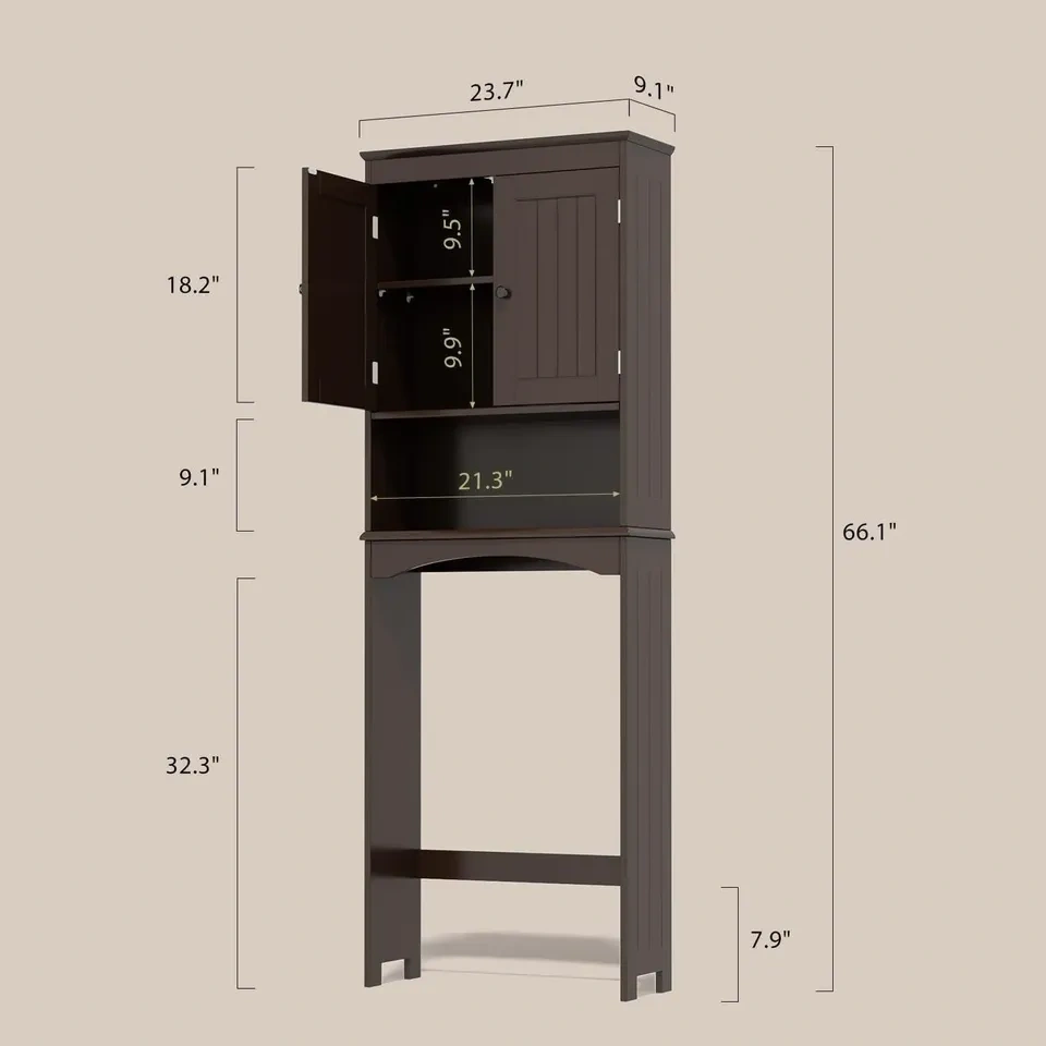 NEW-Over The Toilet Storage Cabinet - photo 2
